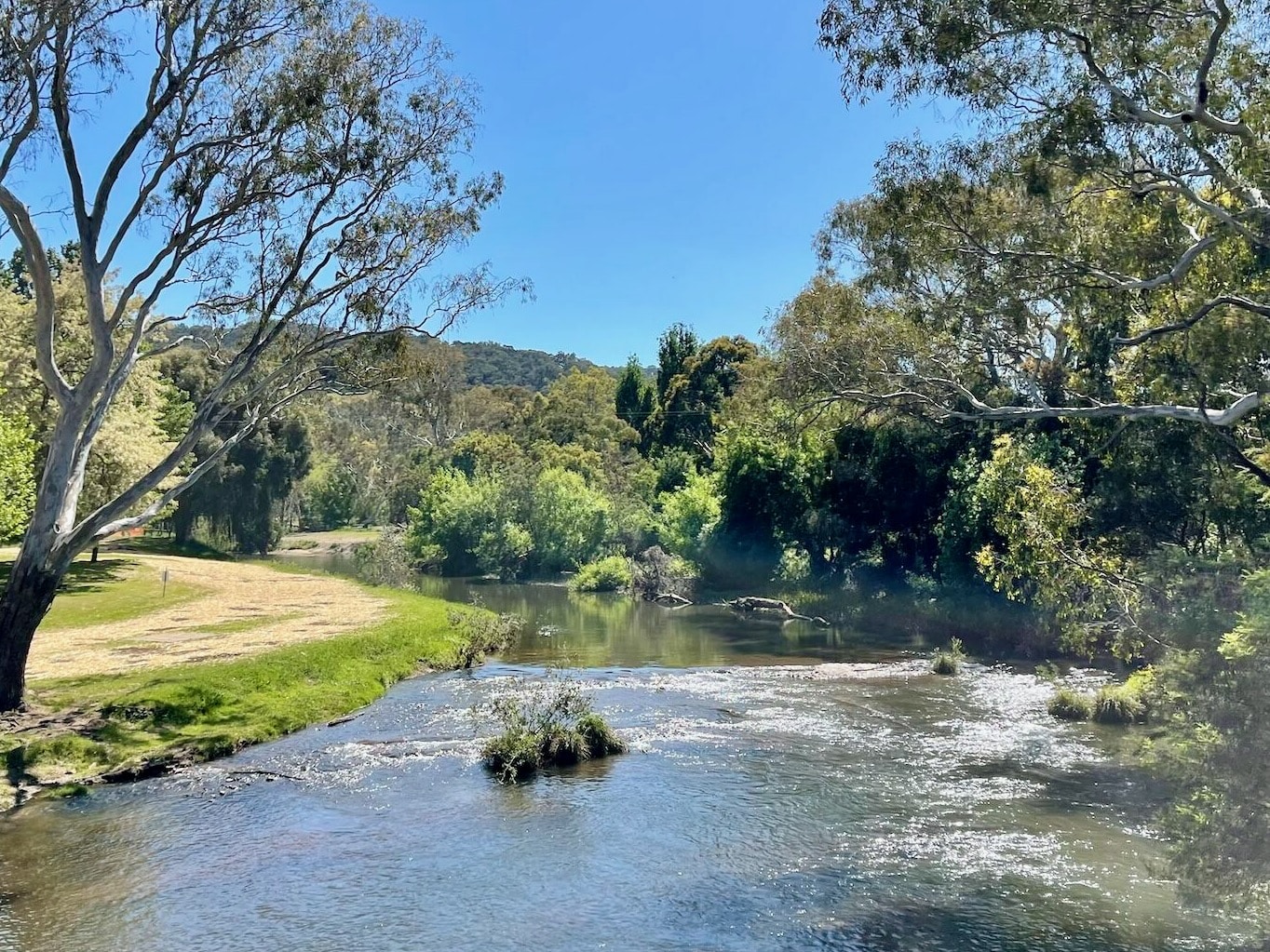 River views while riding