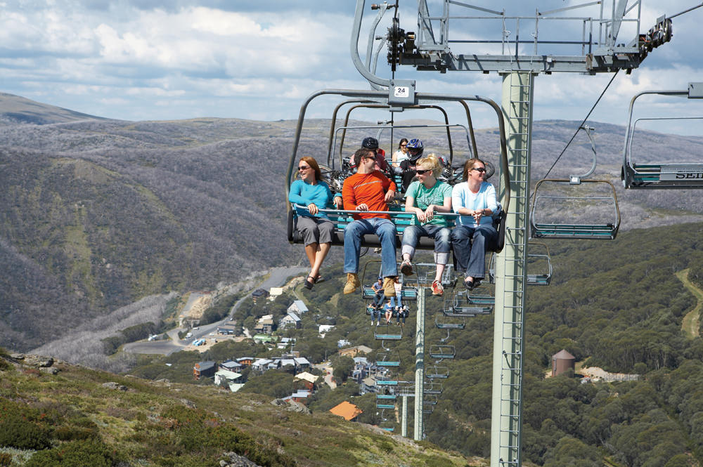 Summit Chairlift - Victoria's High Country