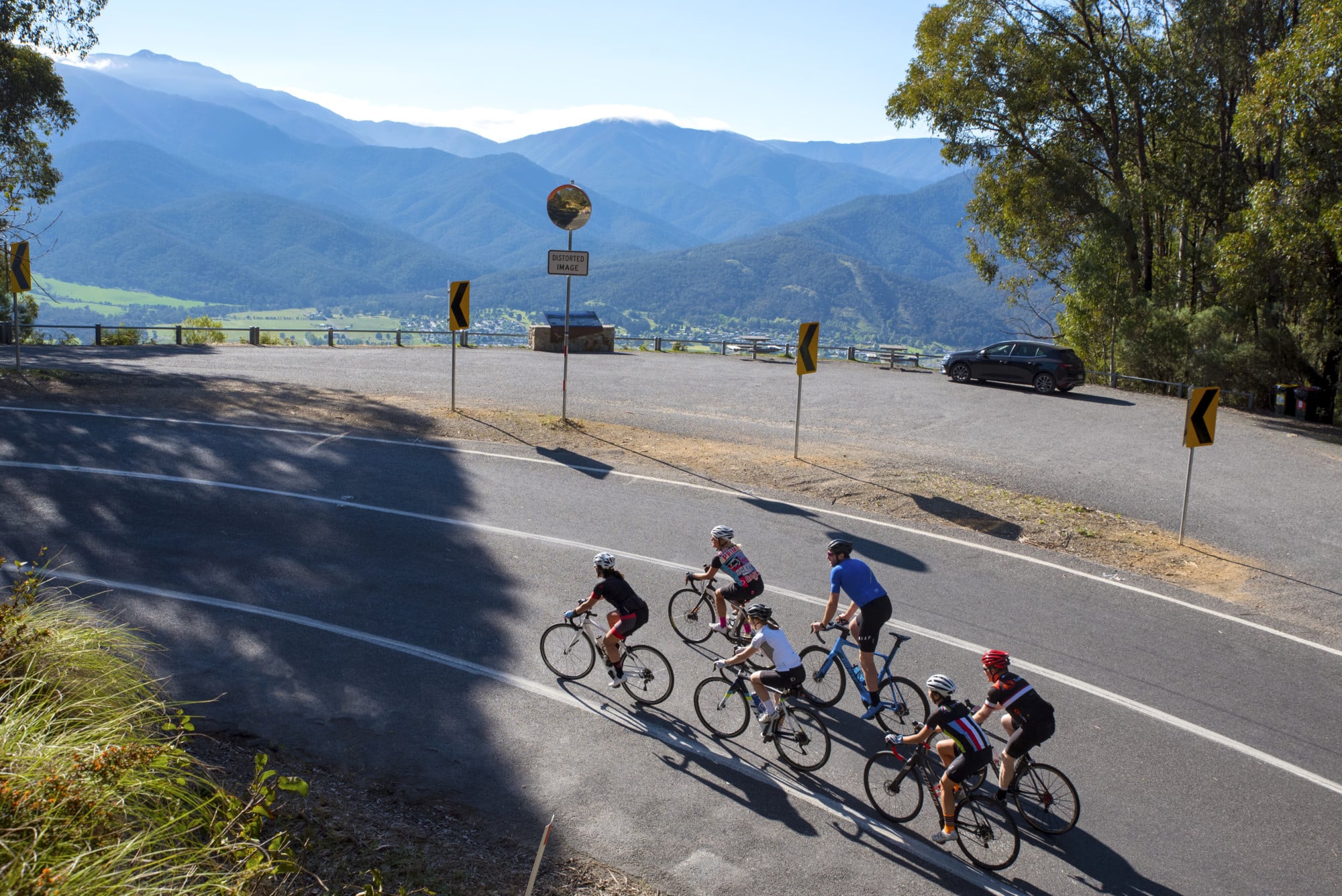 Gaps Loop Ride is a challenging and scenic ride that culminates in a climb up Tawonga Gap