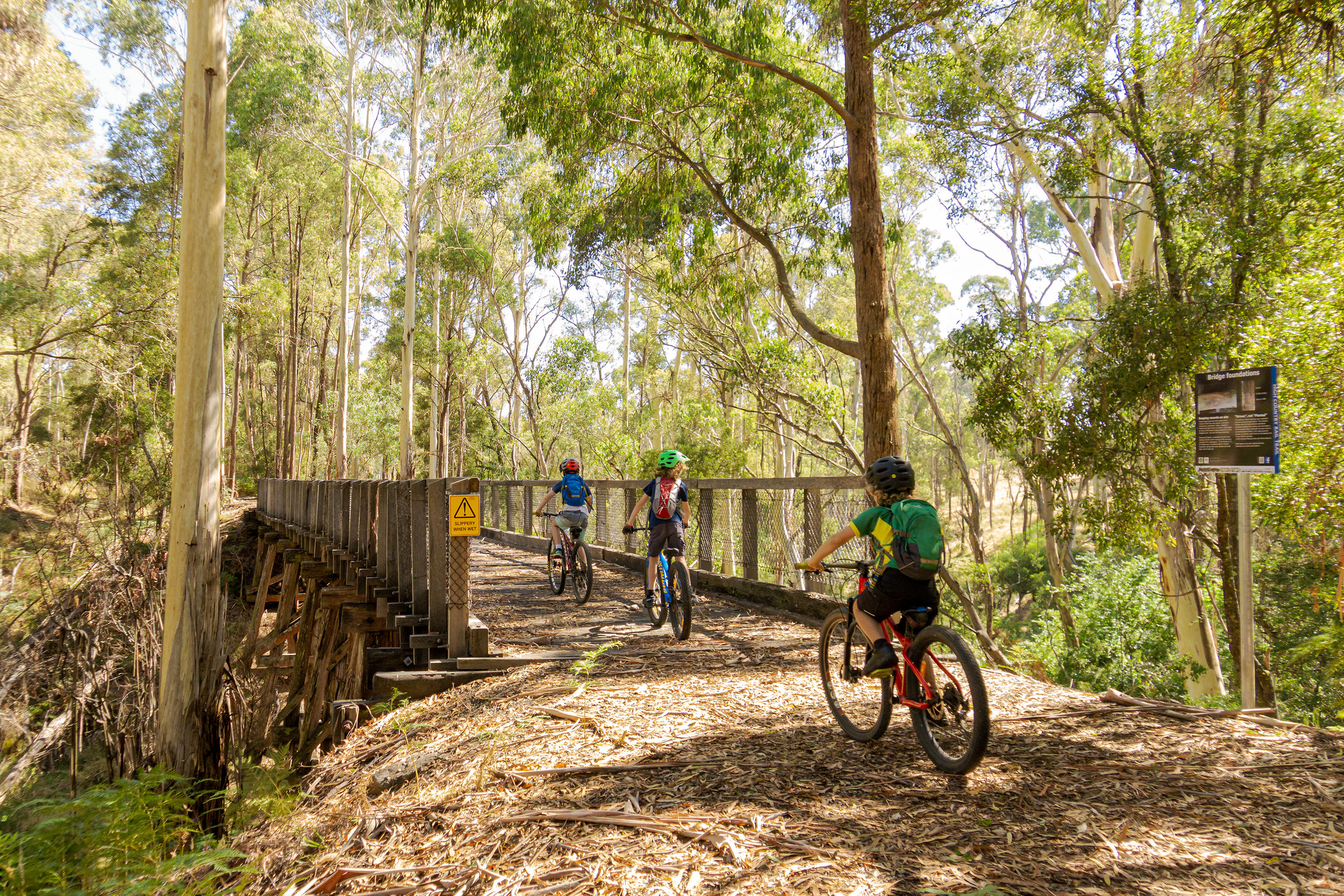 High Country Rail Trail - Shelley Station to Tallangatta