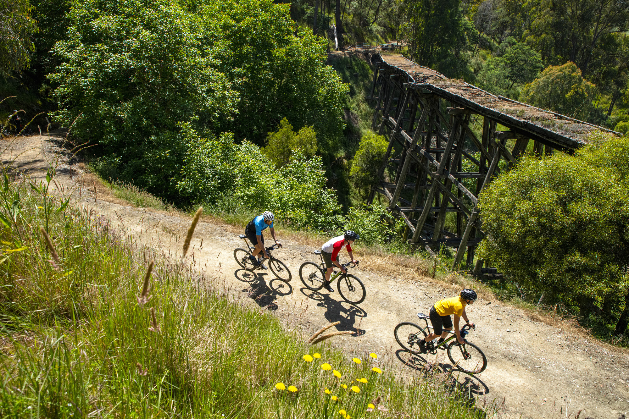 High Country Rail Trail - Shelley Station to Tallangatta