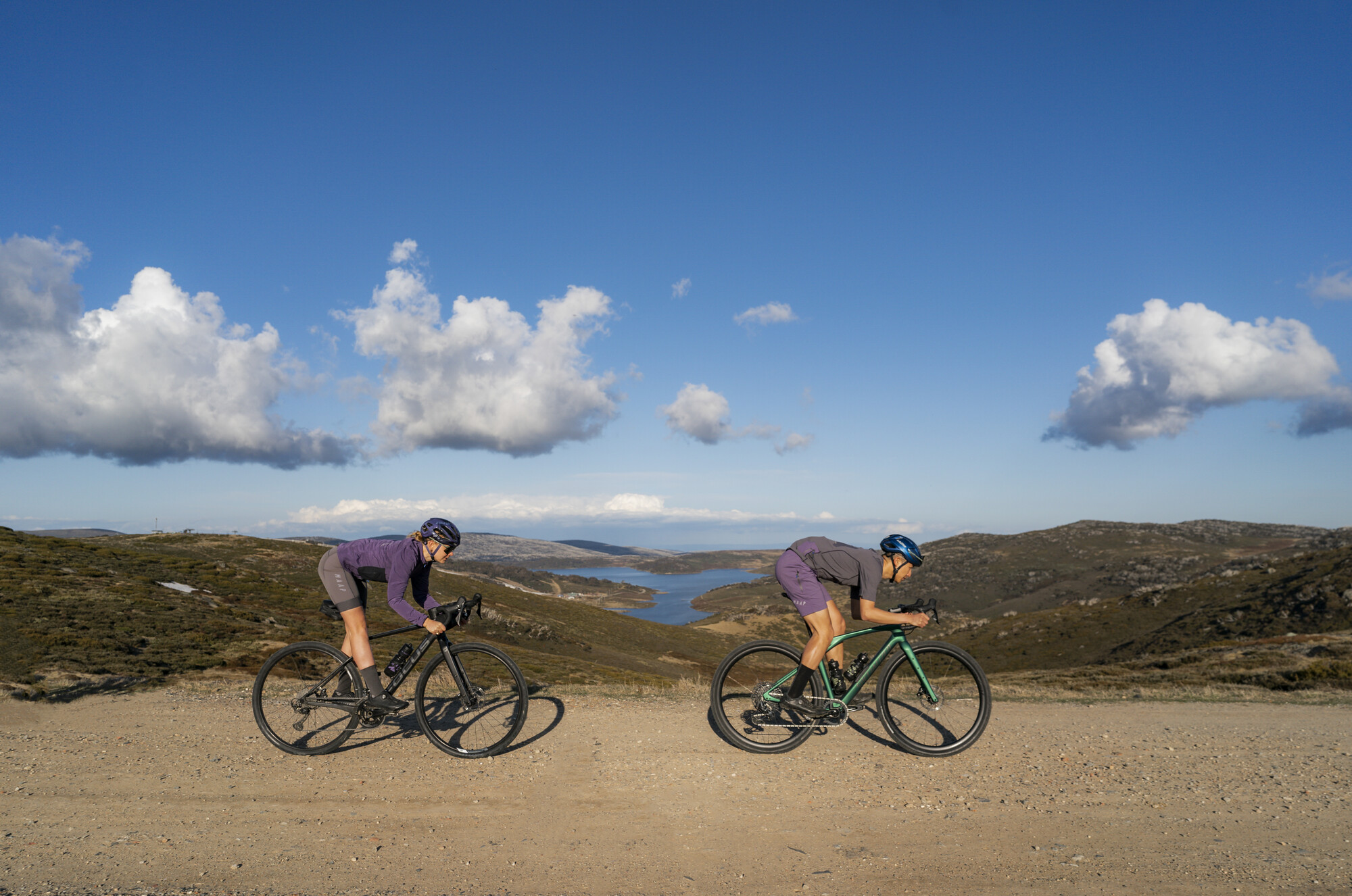 Falls Creek Gravel Routes - Forest, Mountains and Lake