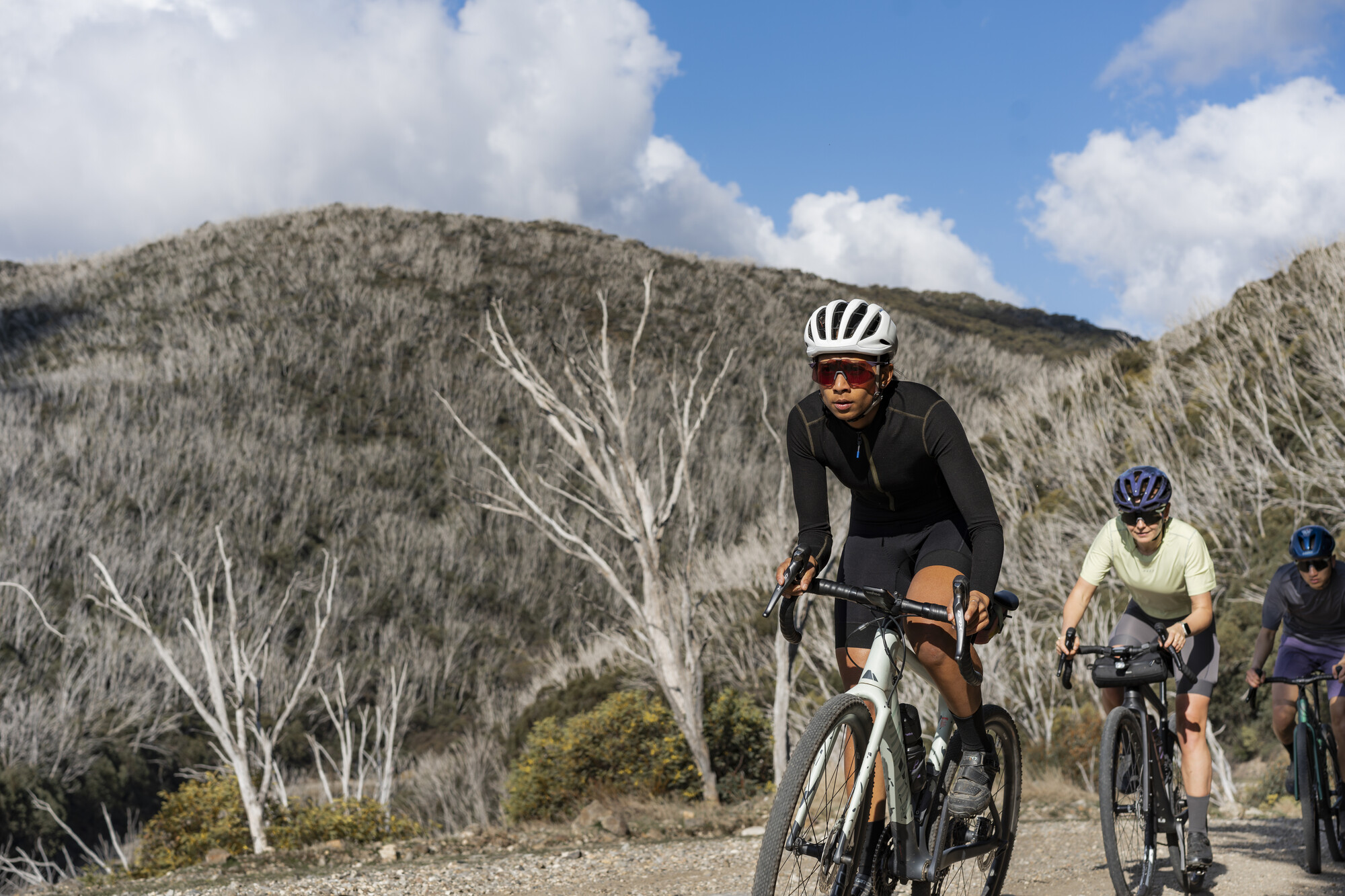 Falls Creek Gravel Routes - Forest, Mountains and Lake