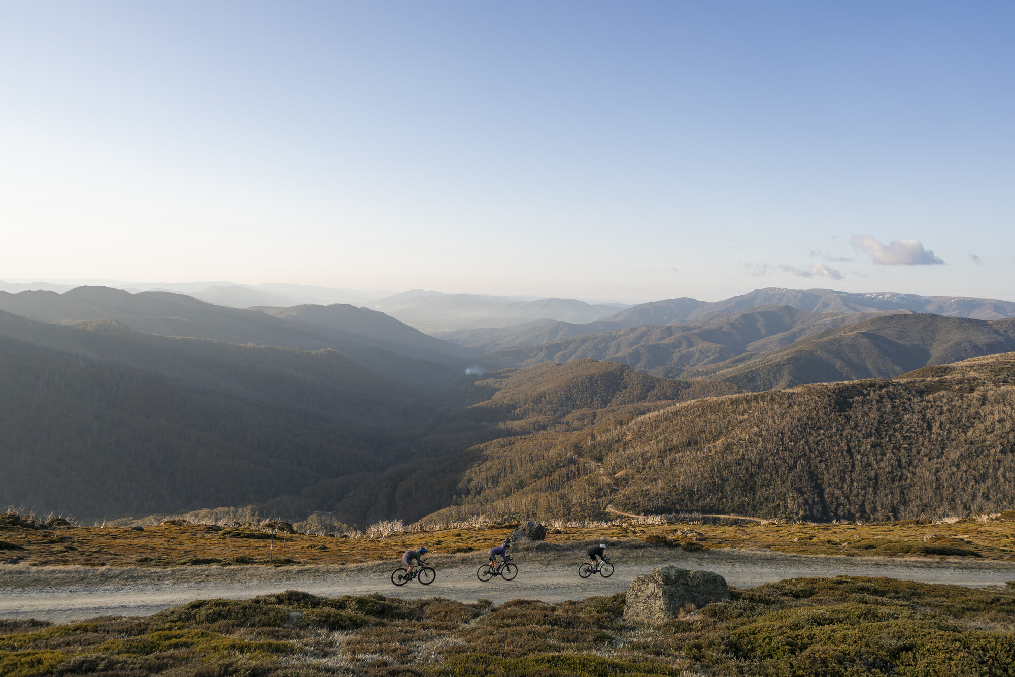 Falls Creek Gravel Routes - Forest, Mountains and Lake