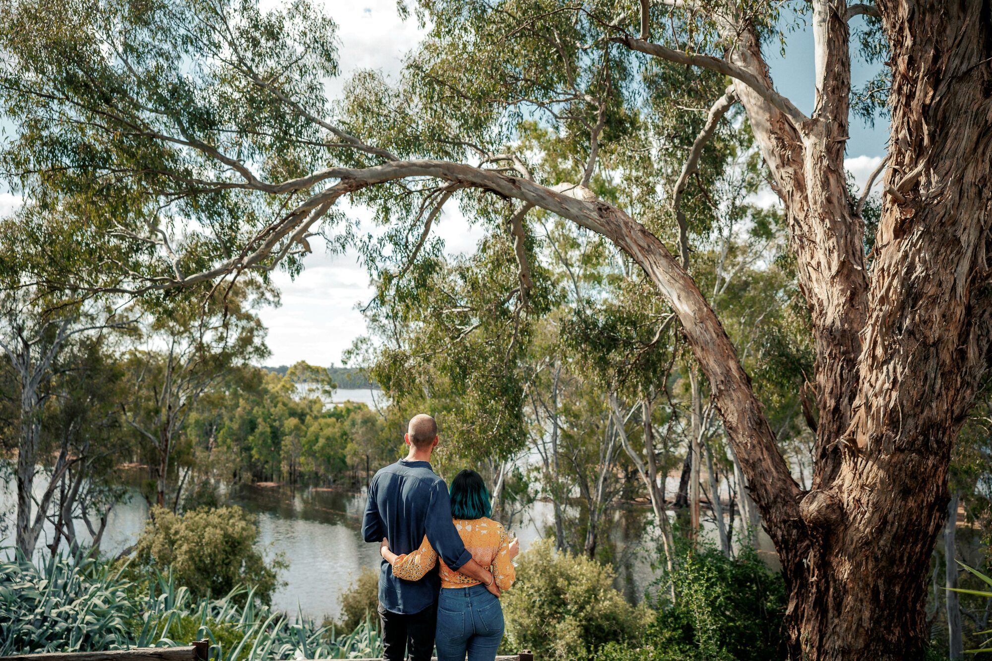cellar door and restaurant overlooking Lake Moodemere