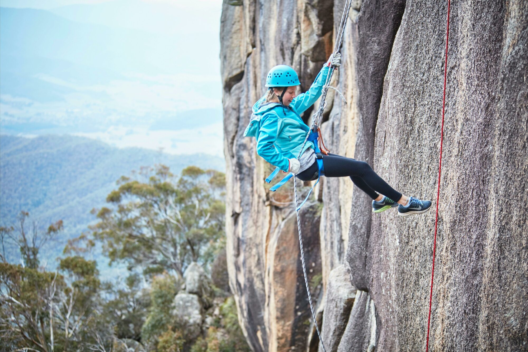 Abseiling at Mount Buffalo