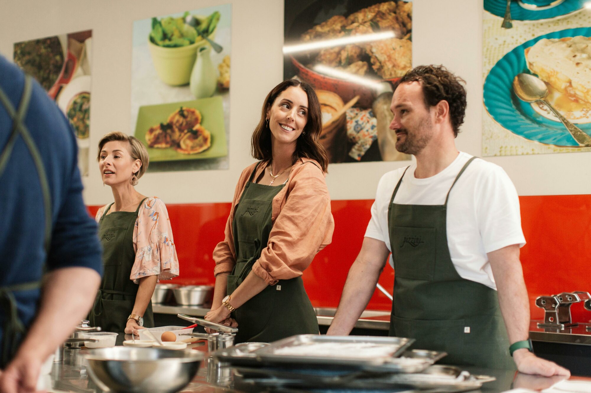 Small group sizes in our cooking classes