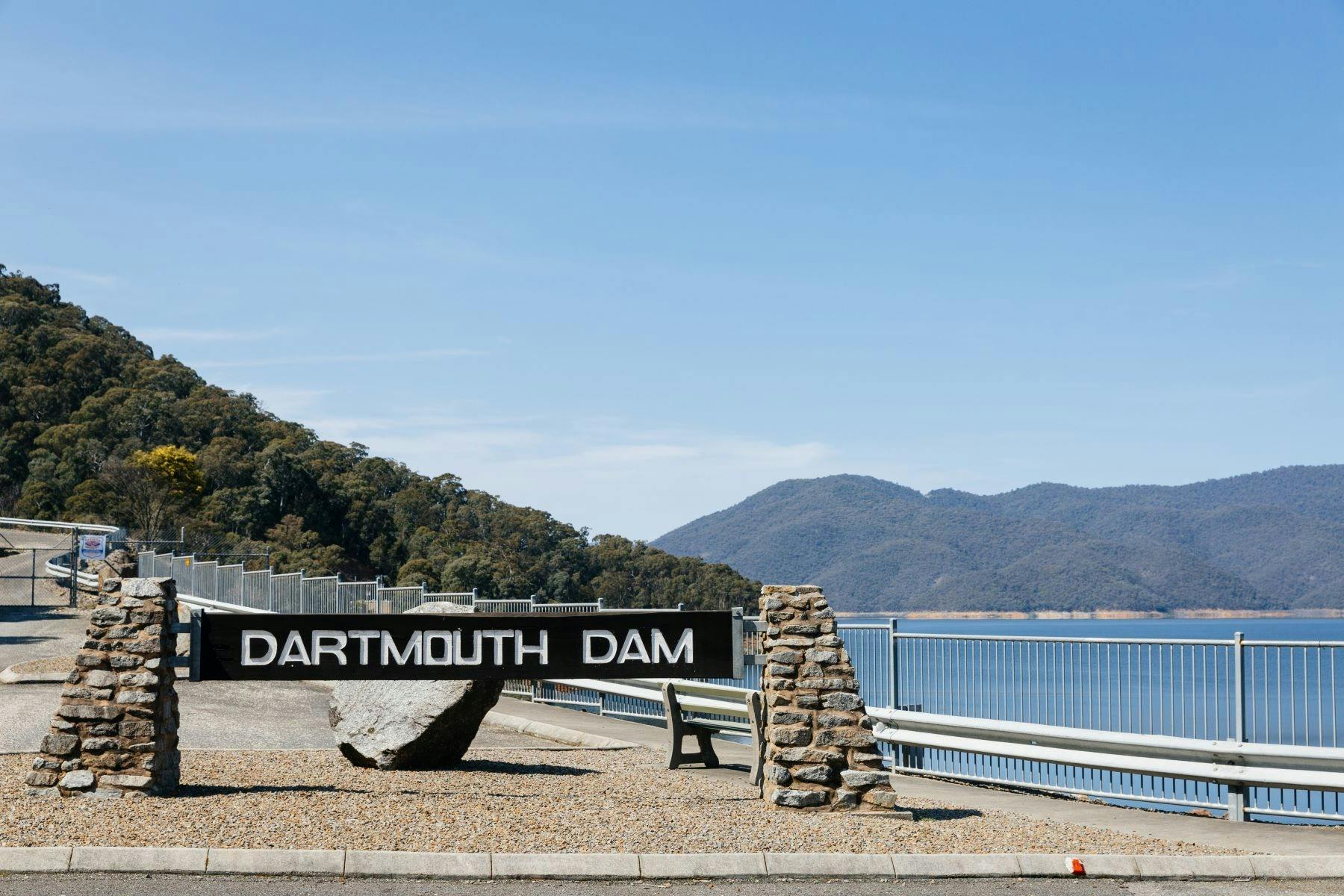 Dartmouth Dam wall