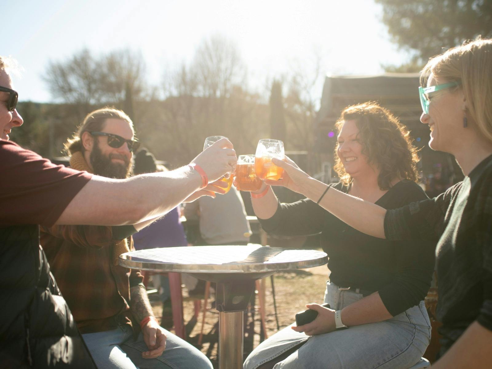 Bright's best midwinter festival featuring 10+hours live music, guest breweries & family fun