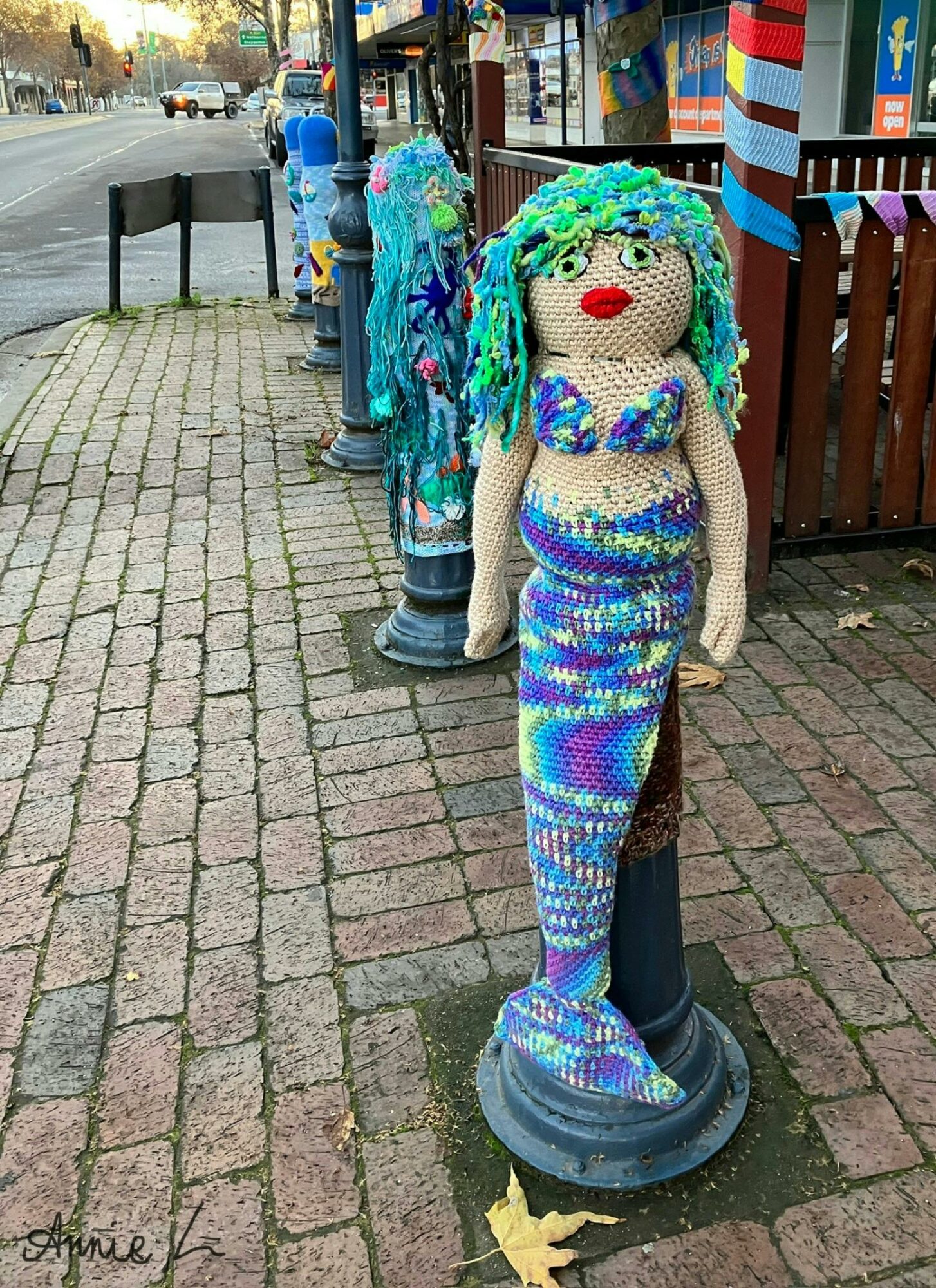 Benalla yarnbombing returns for 2024.