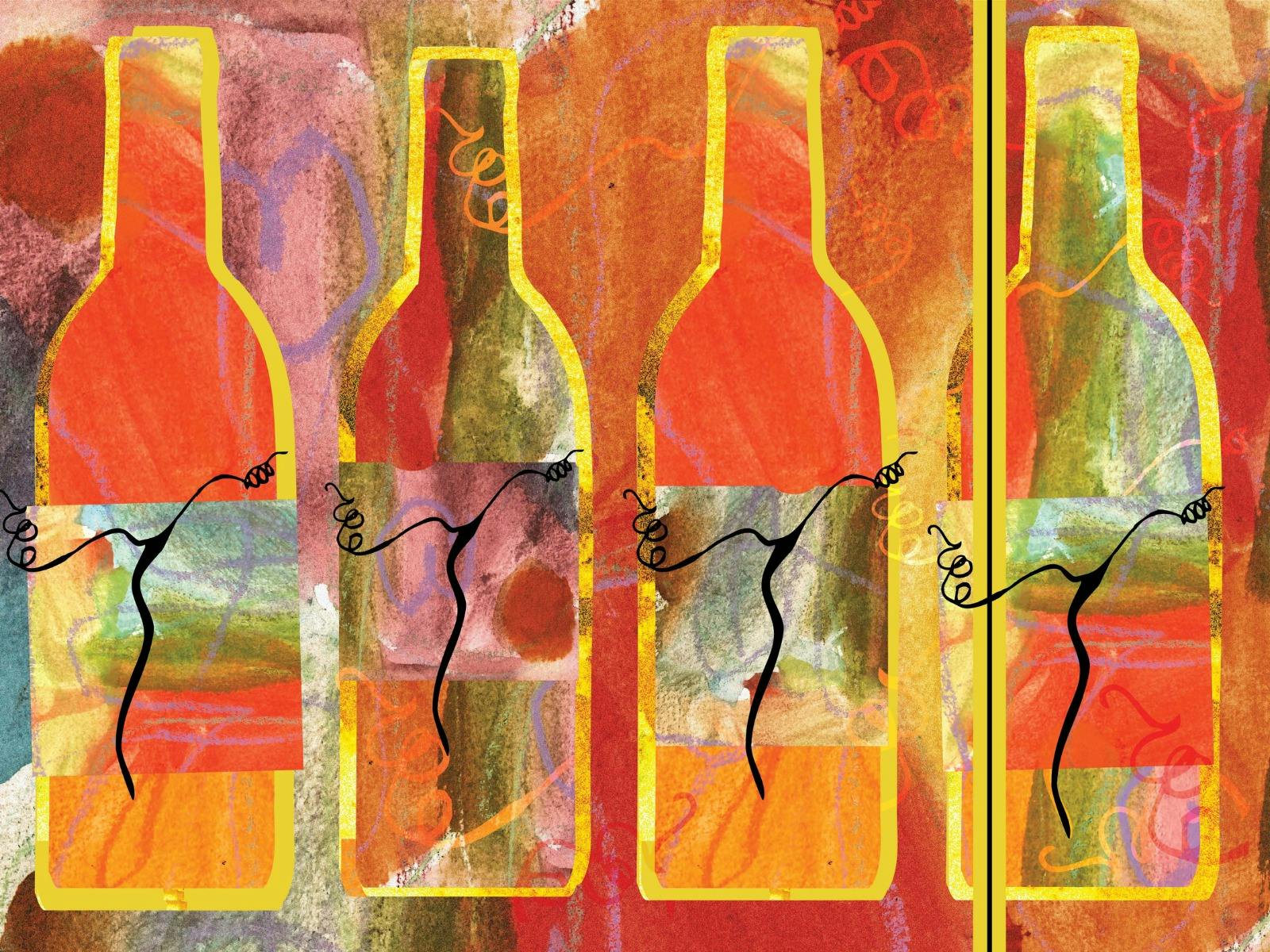 Beechworth Wine Region Spring Tasting Artwork