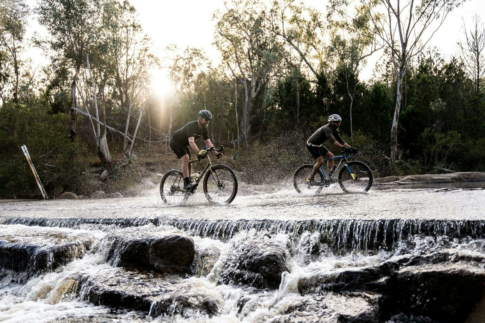 gravel bike creek crossing