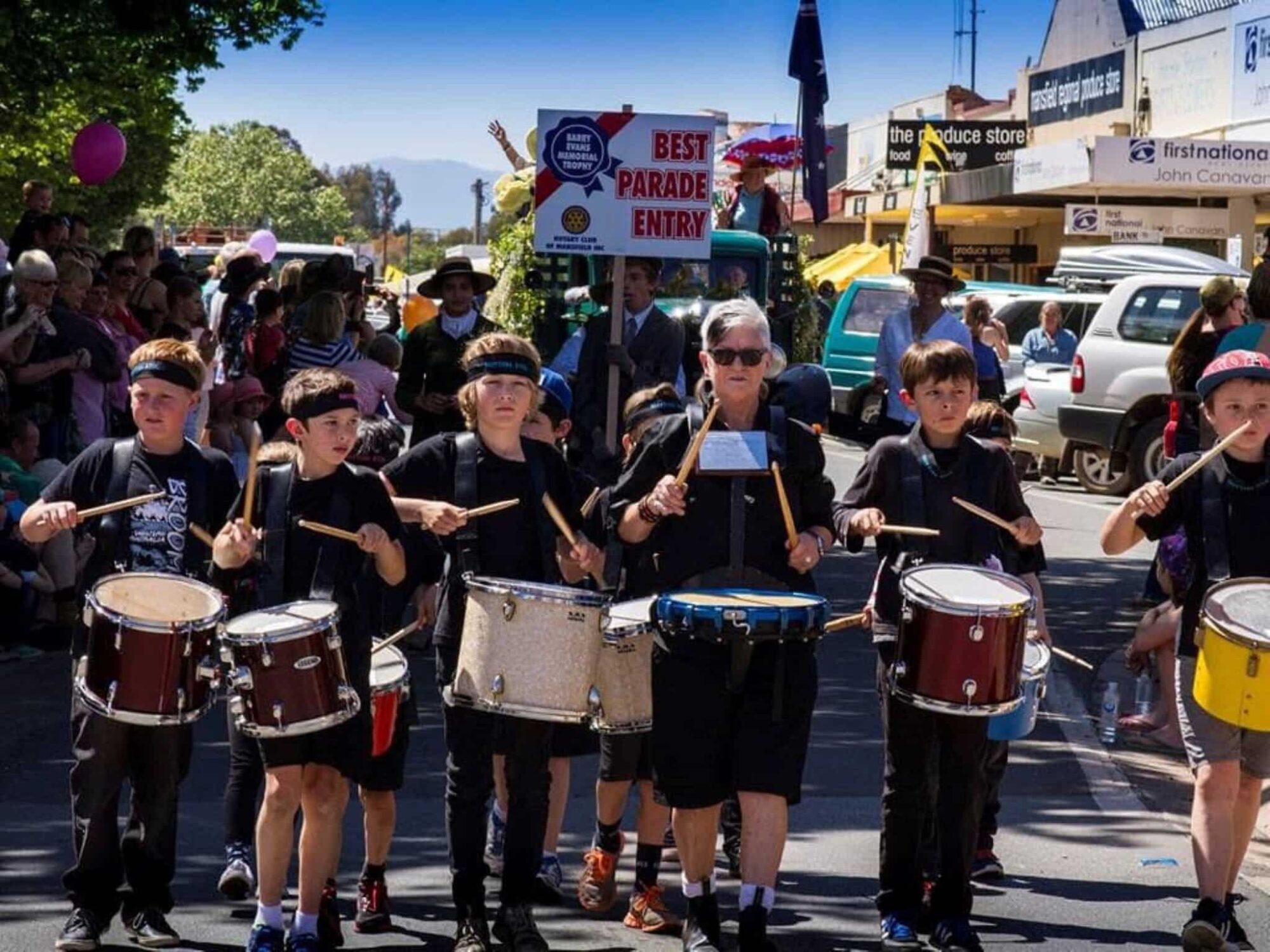 Band in grand parade