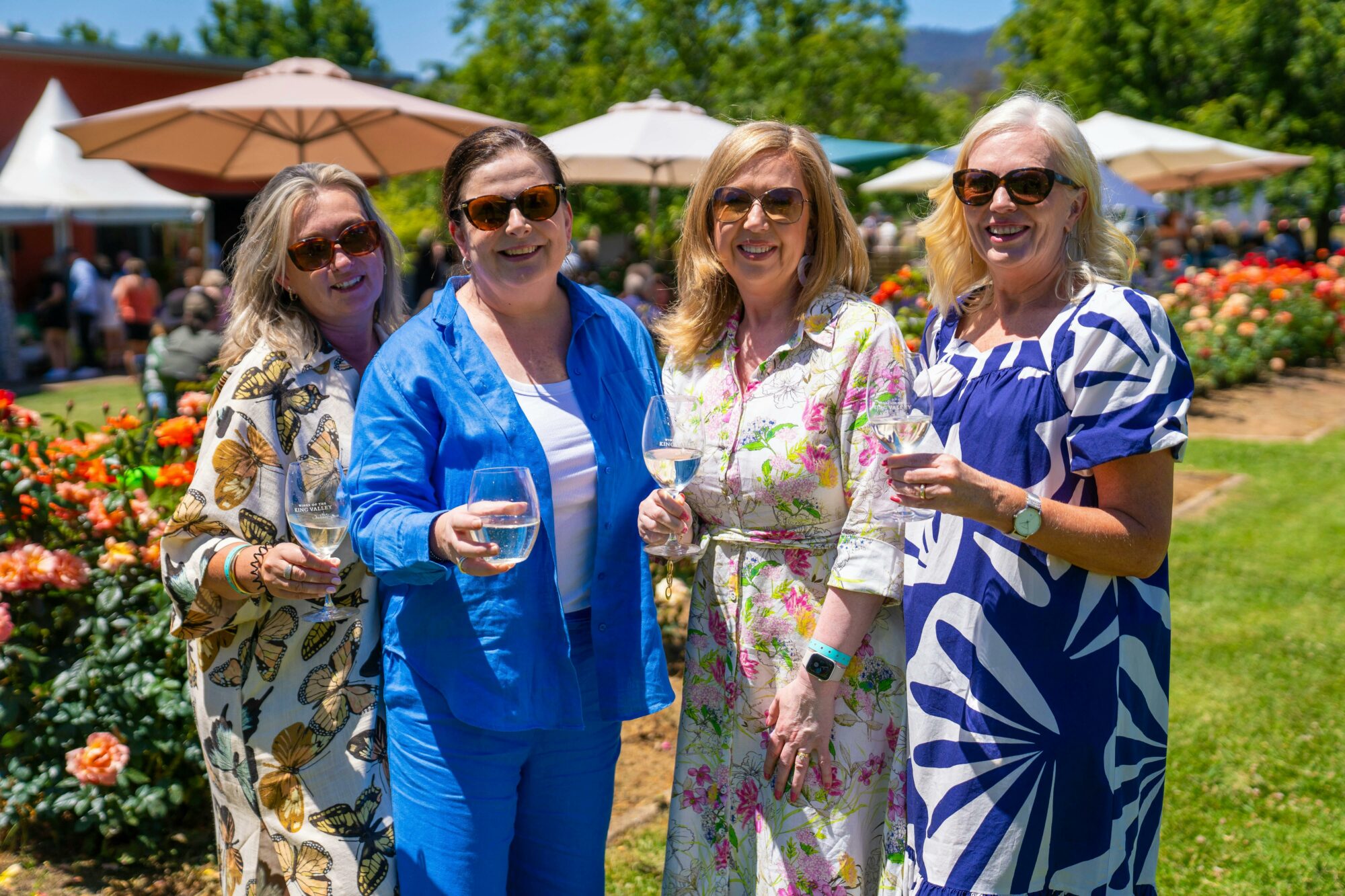 Ladies enjoying festivities at La Dolce Vita