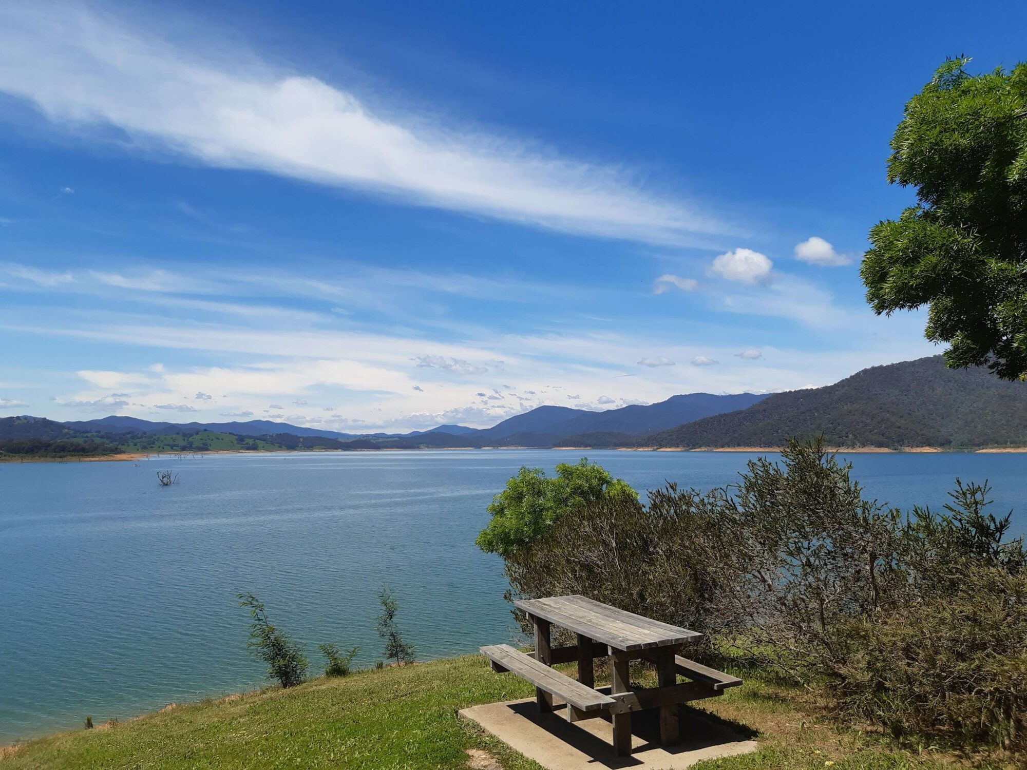 Goughs Bay from Picnic Point