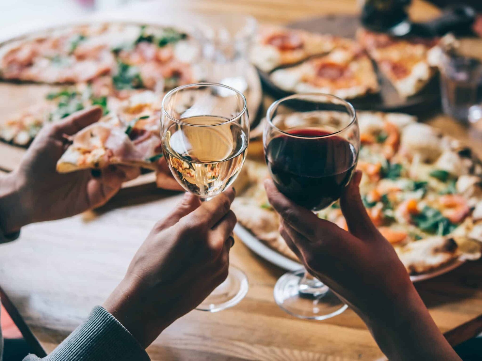 Kevington Hotel offers handmade Woodfired Pizza and a selection of regional wines