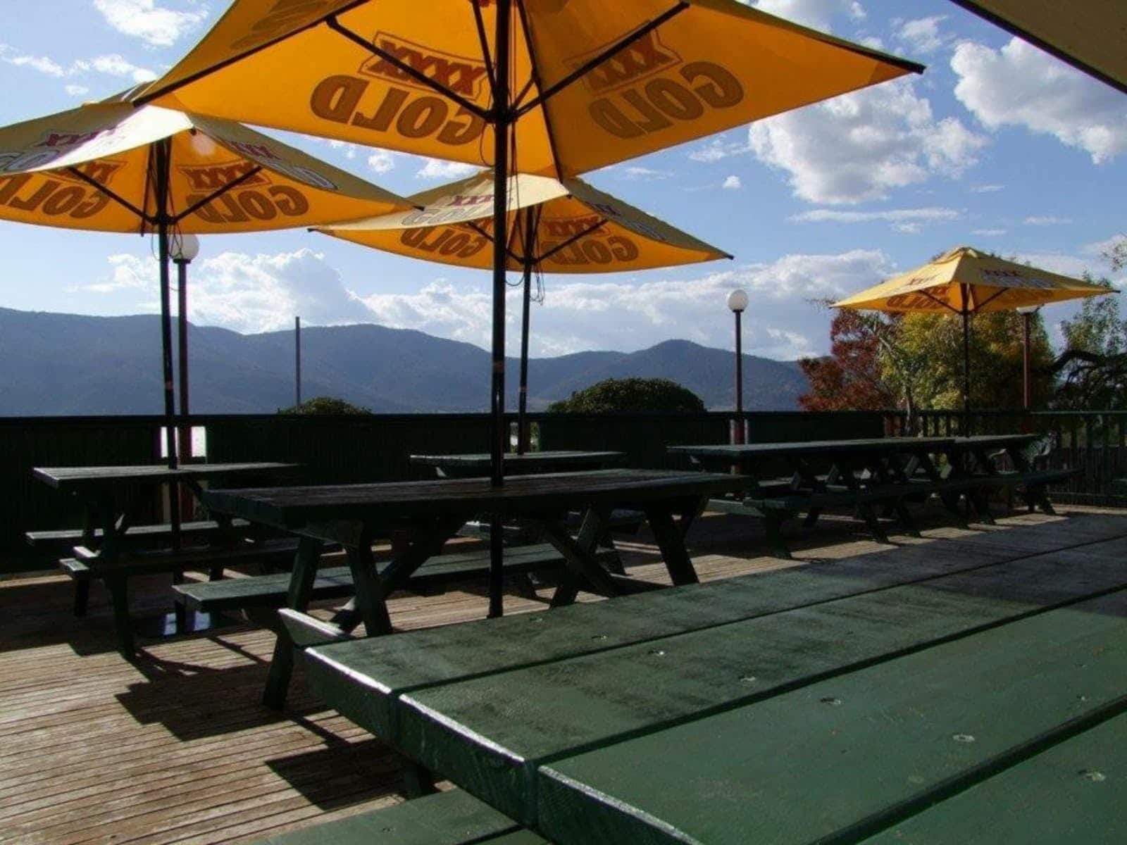 Deck with the best view in Corryong