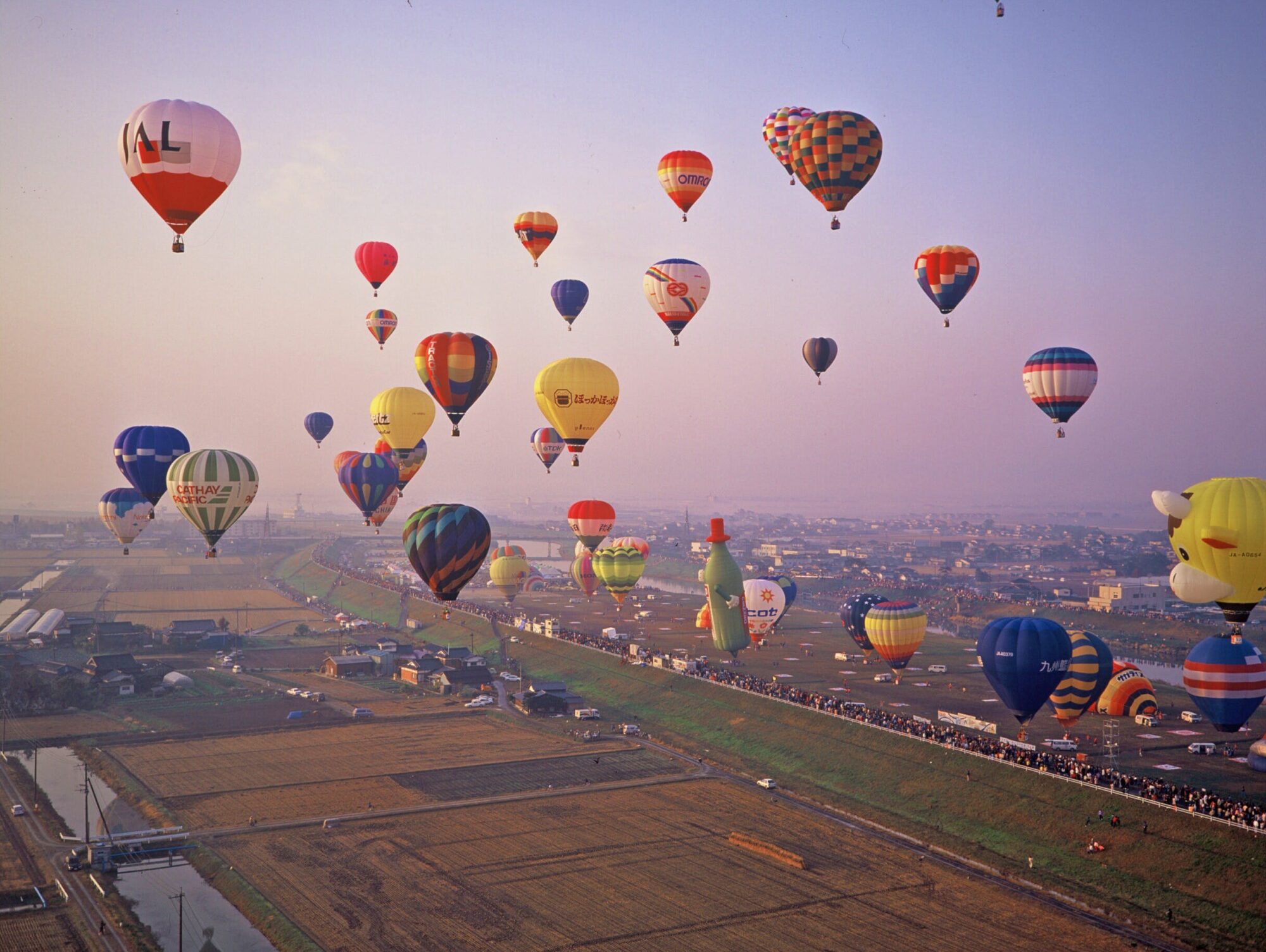 A colourful ballooning spectacle