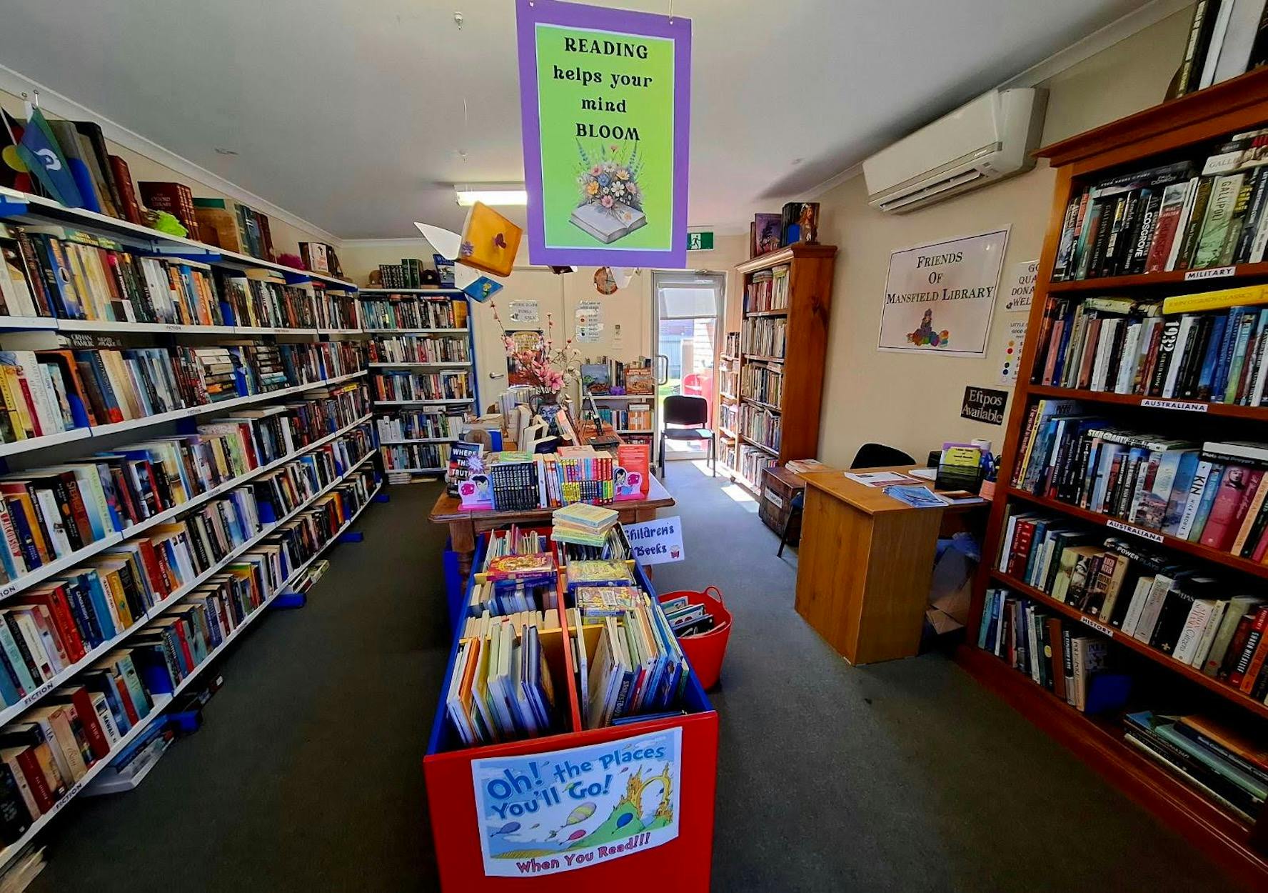 Internal view of the Little Shop.