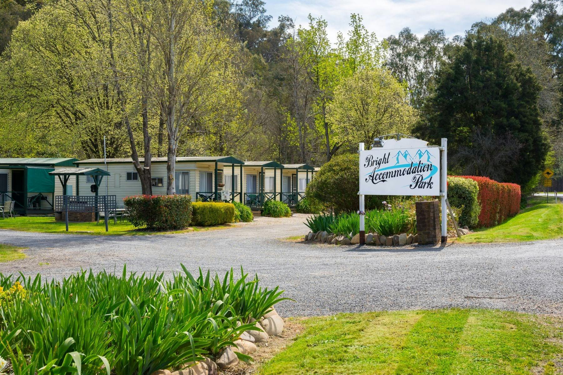 Front Entrance of bright accommodation park