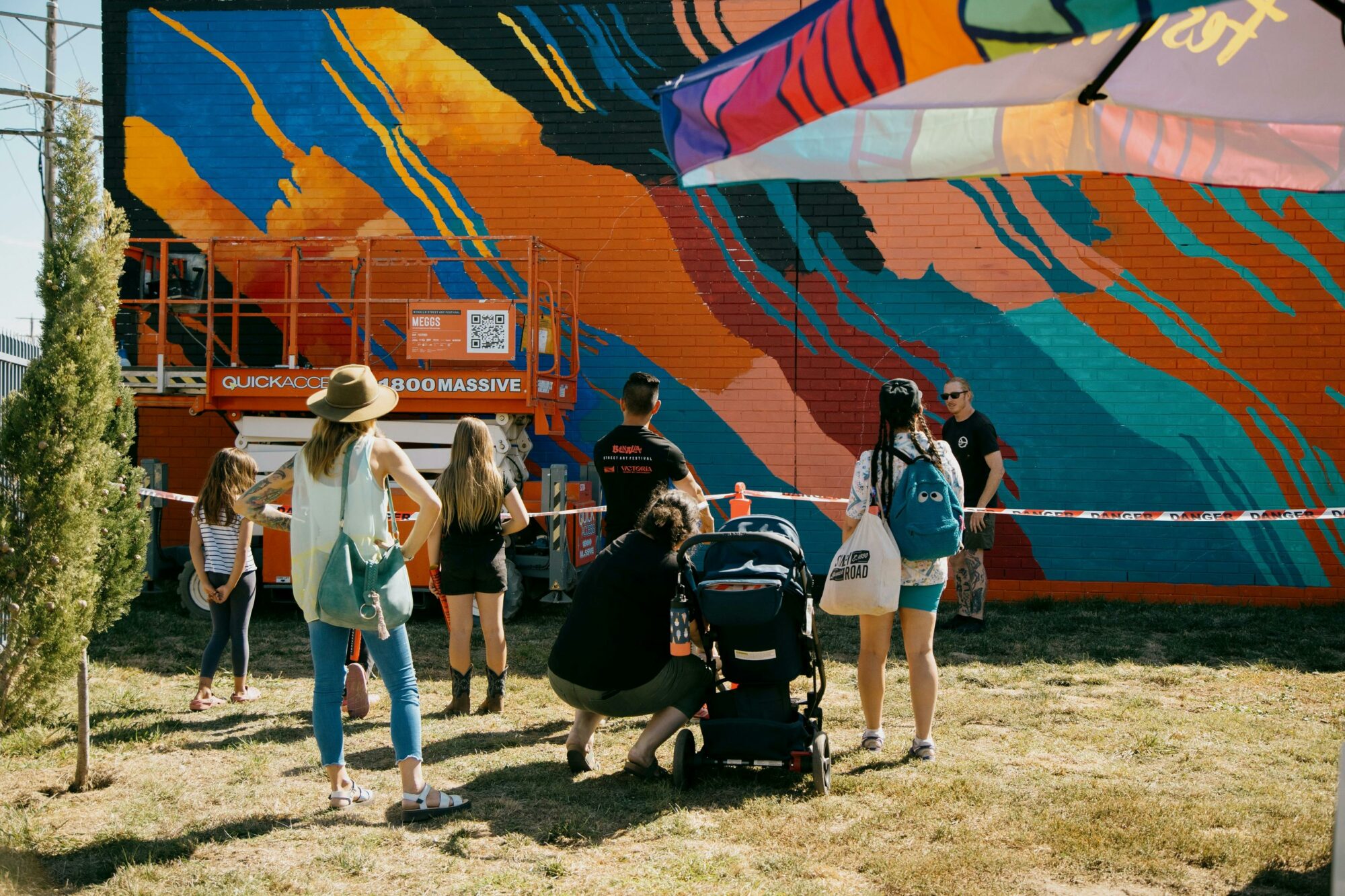 Guided street art tour for Benalla Street Art