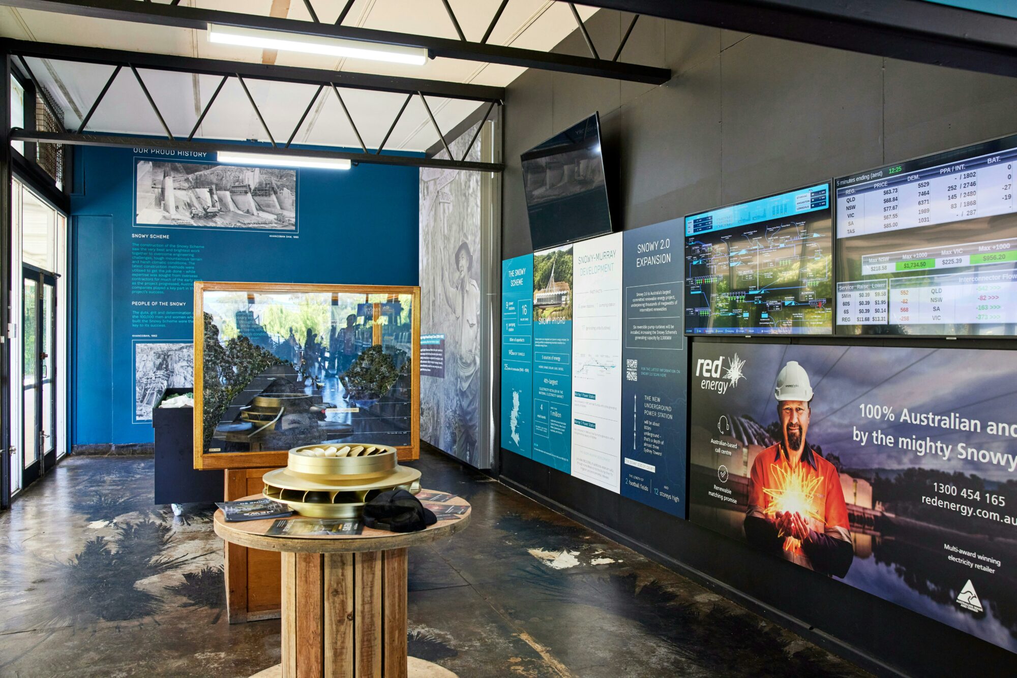 Snowy Hydro Visitor Display