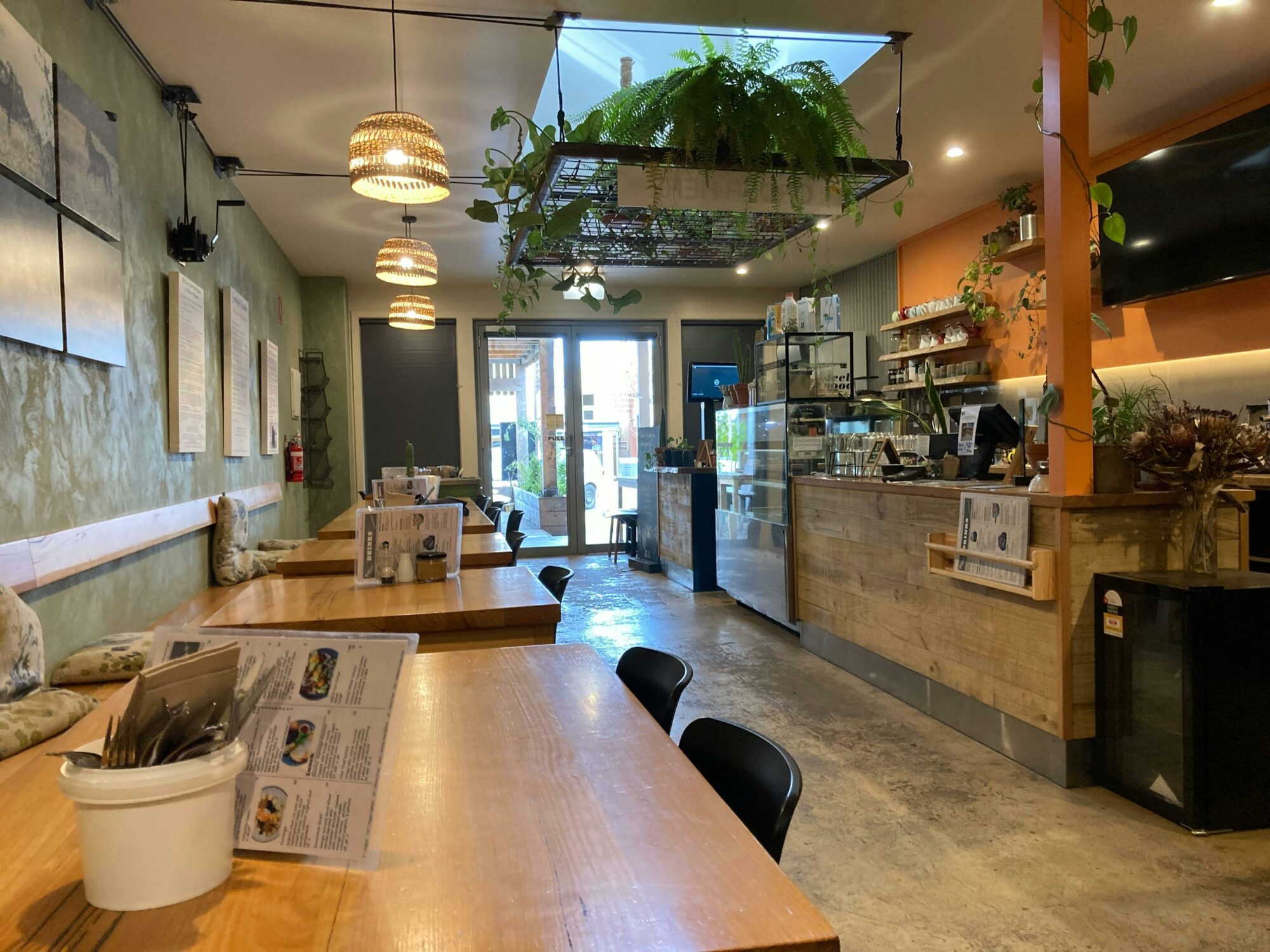 inside cafe