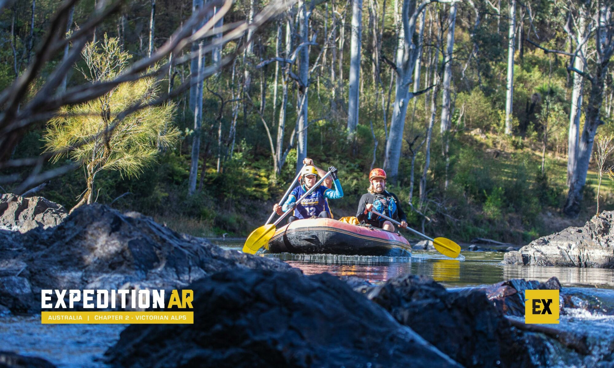 white water rafting in Expedition Australia