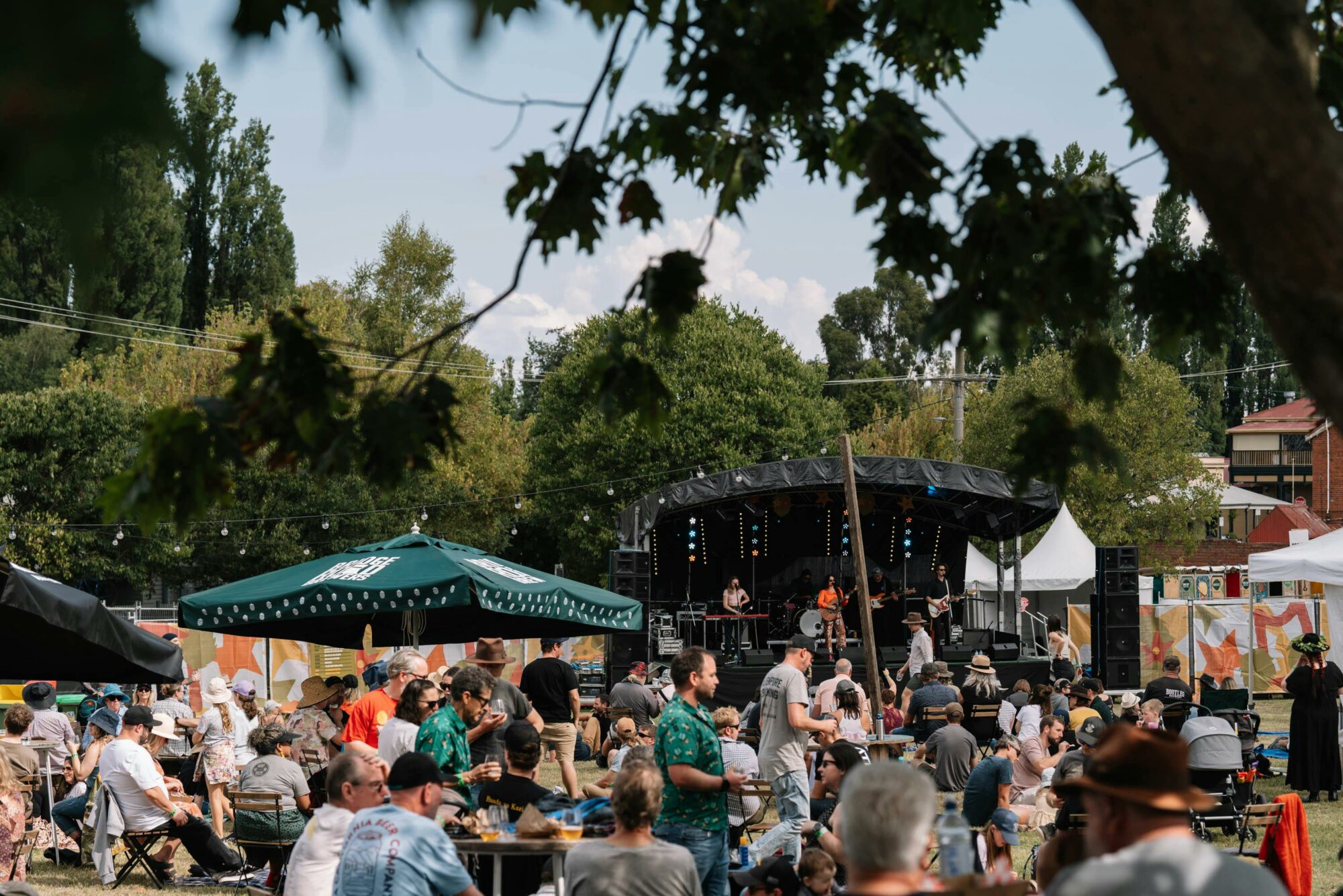 crowd at high country hop