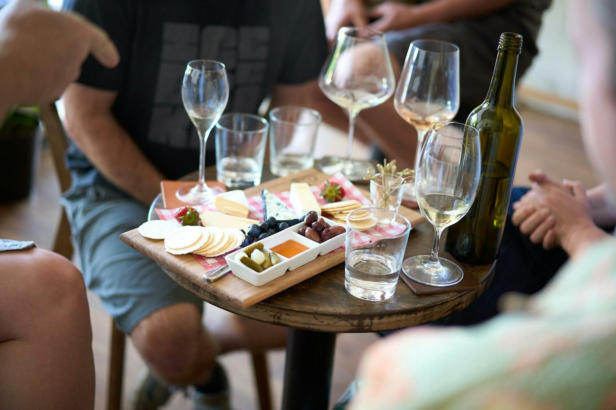 Wine and Tasting Platter