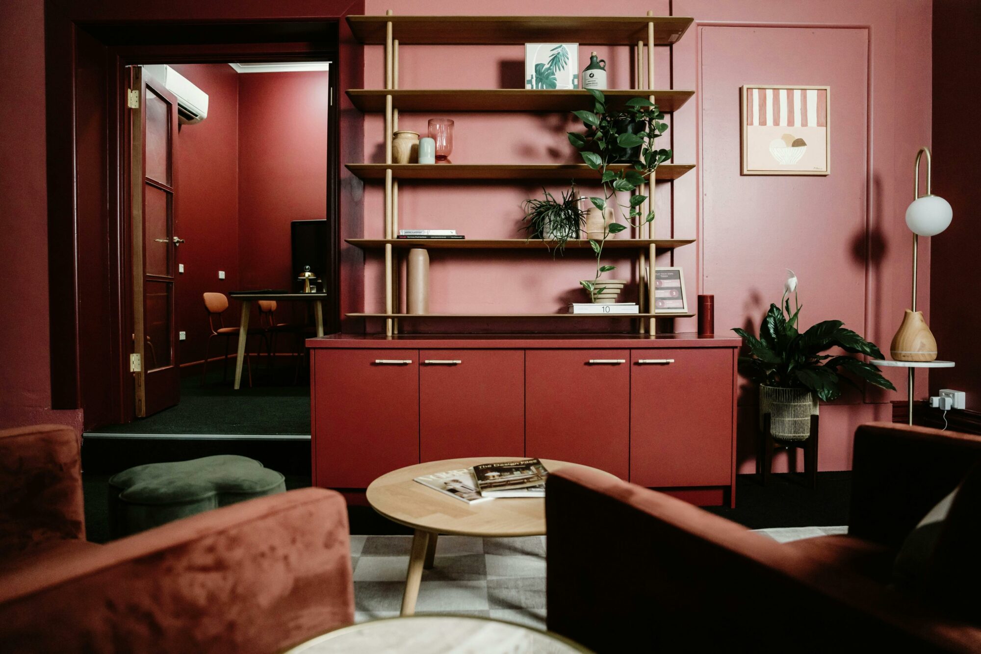 view of the lounge area of Ka-Ching coworking space