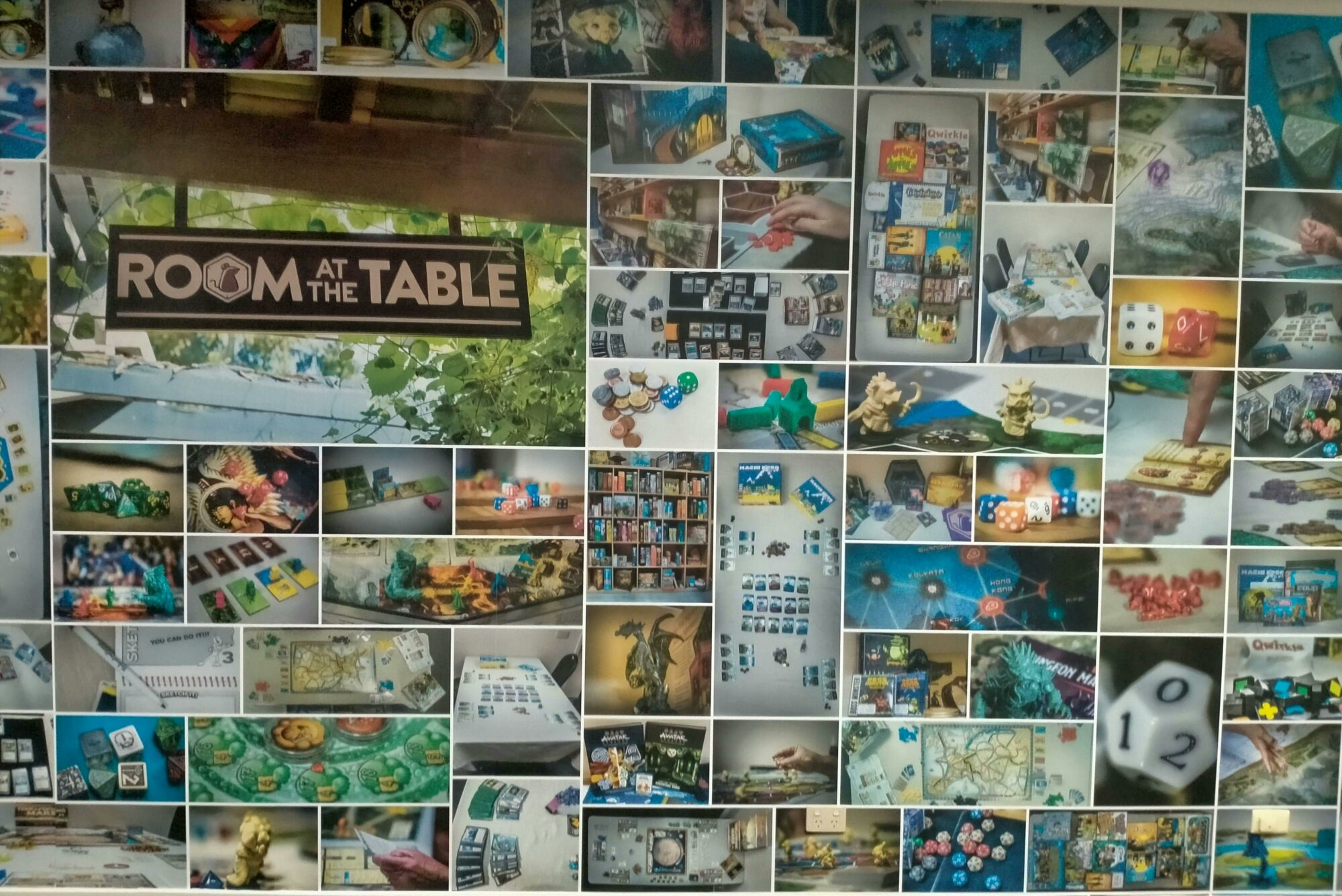 RATT's photo wall featuring activities that happen at RATT