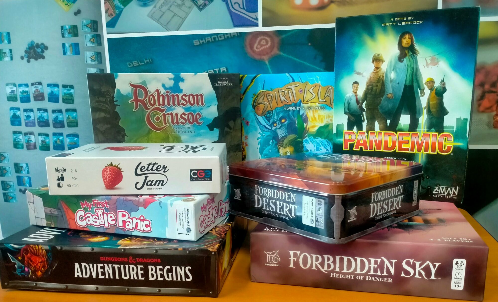 Selection of Cooperative Boardgames