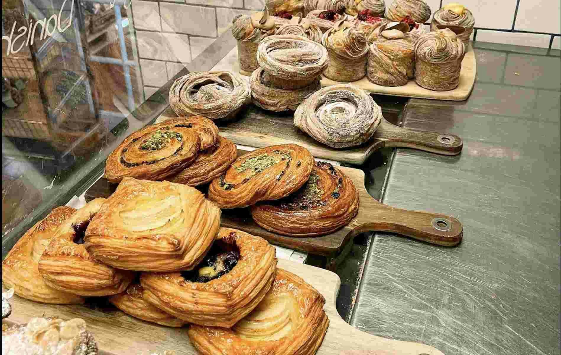 Hand-rolled pastries baked fresh daily