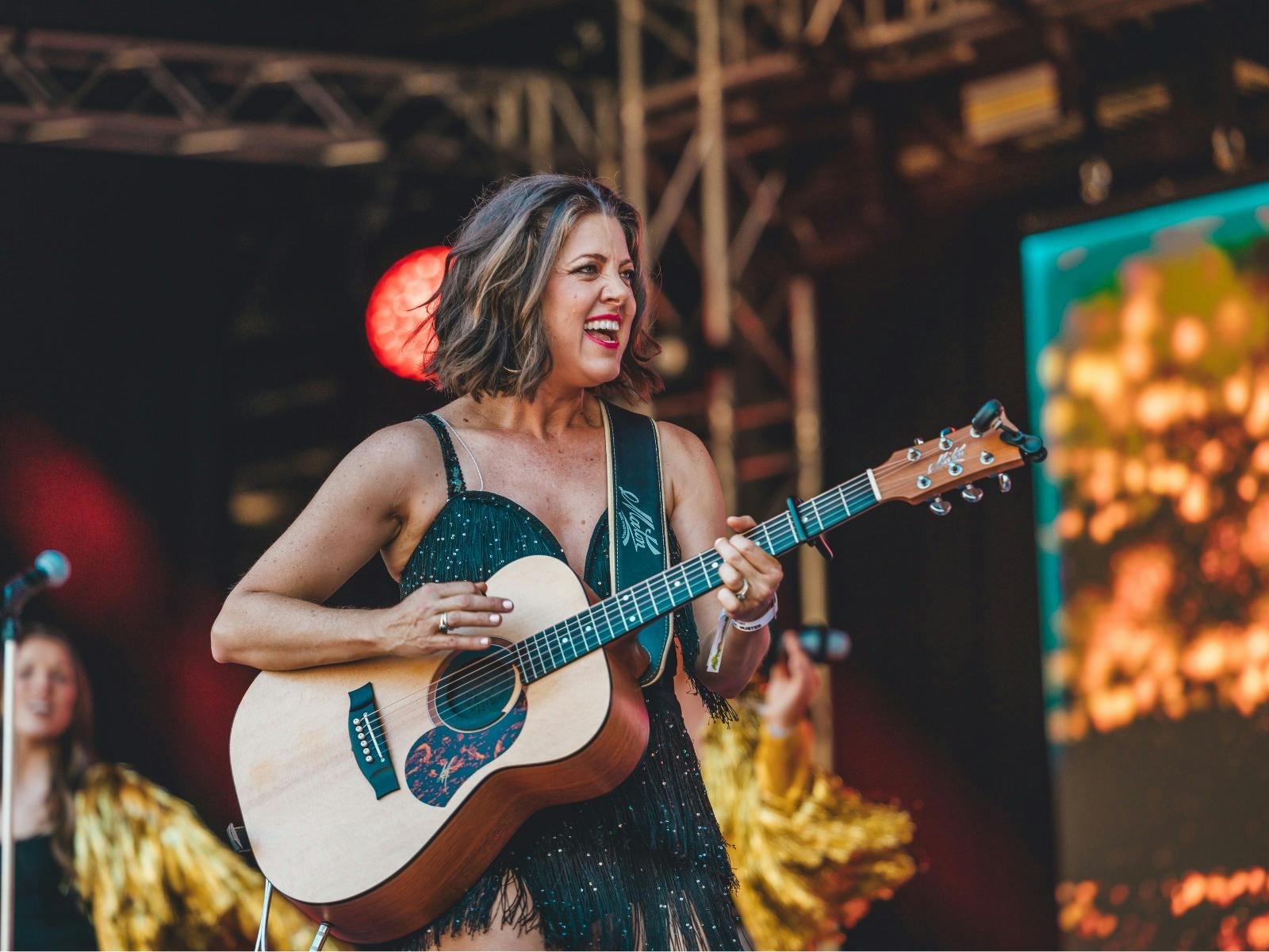 Amber Lawrence at the Delatite Hotel