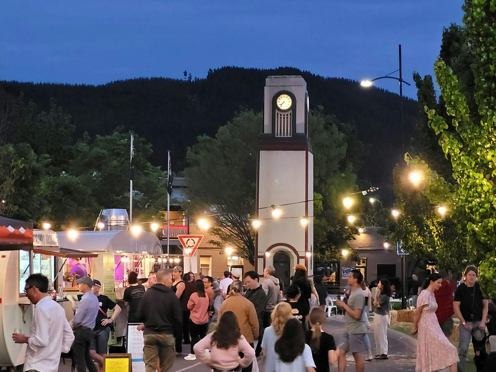 Festivities in Mafeking Square