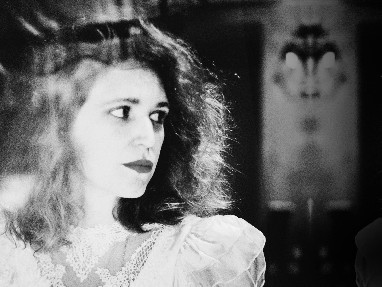Black and white photo of Emily Lubitz