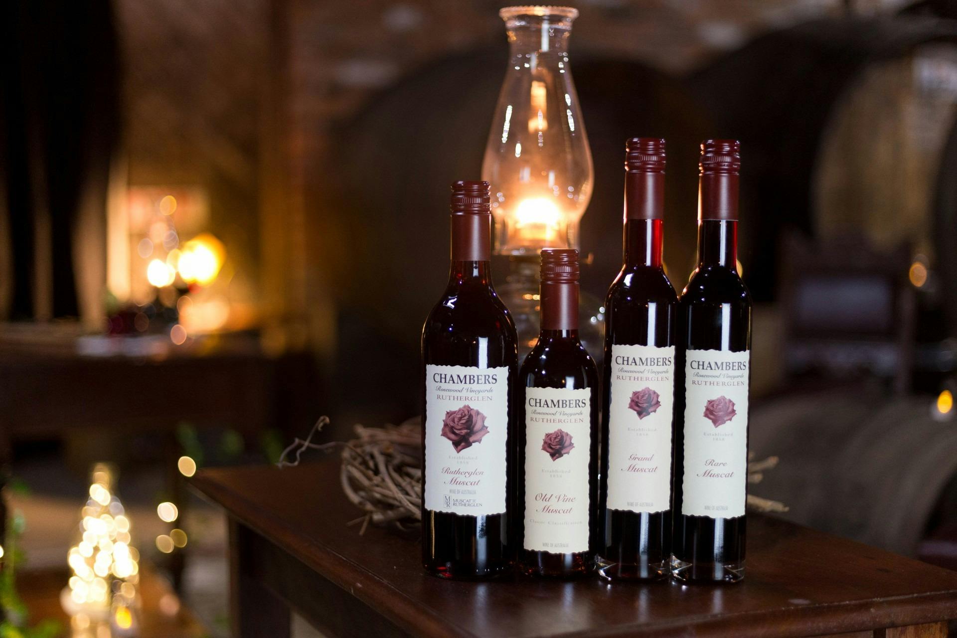 Chambers Rosewood Vineyards Muscat Classifications