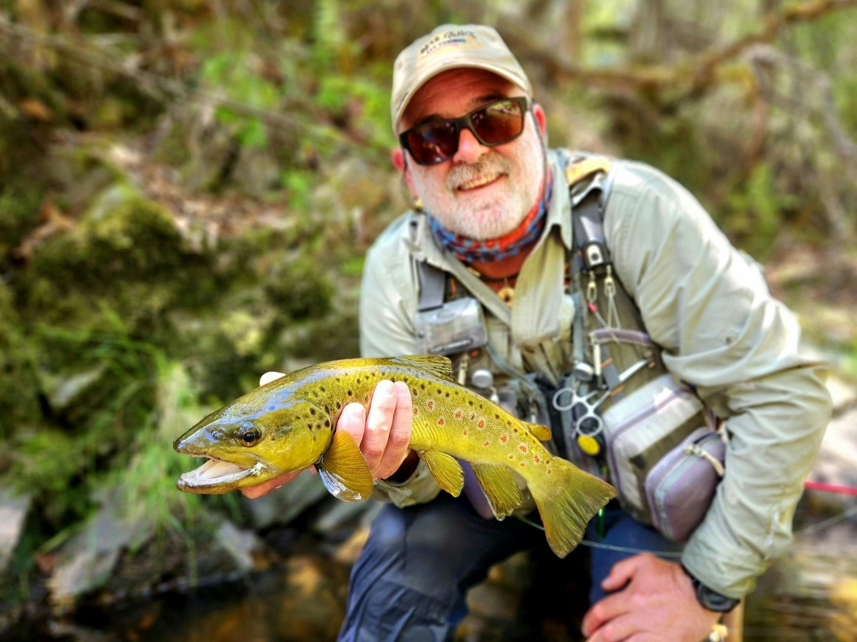 A trout with Scott
