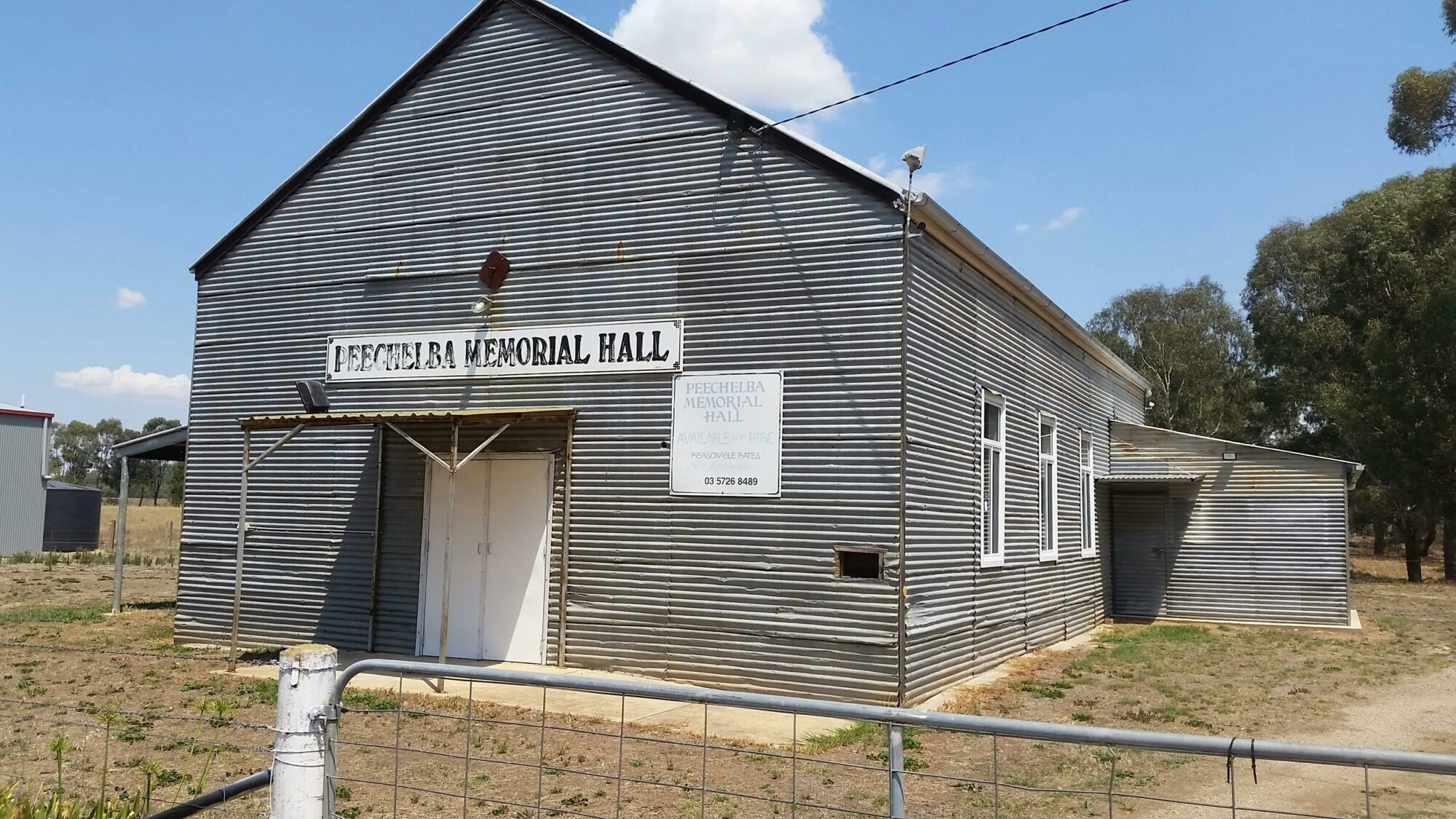 Peechelba Memorial Hall