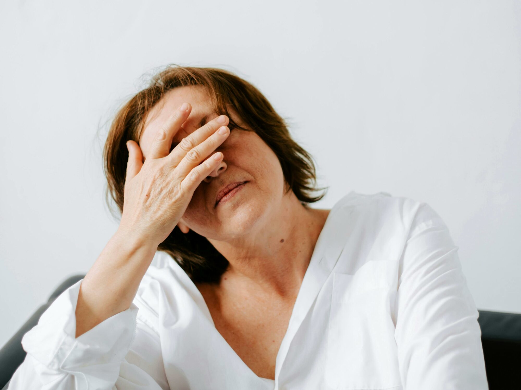 Woman in perimenopause