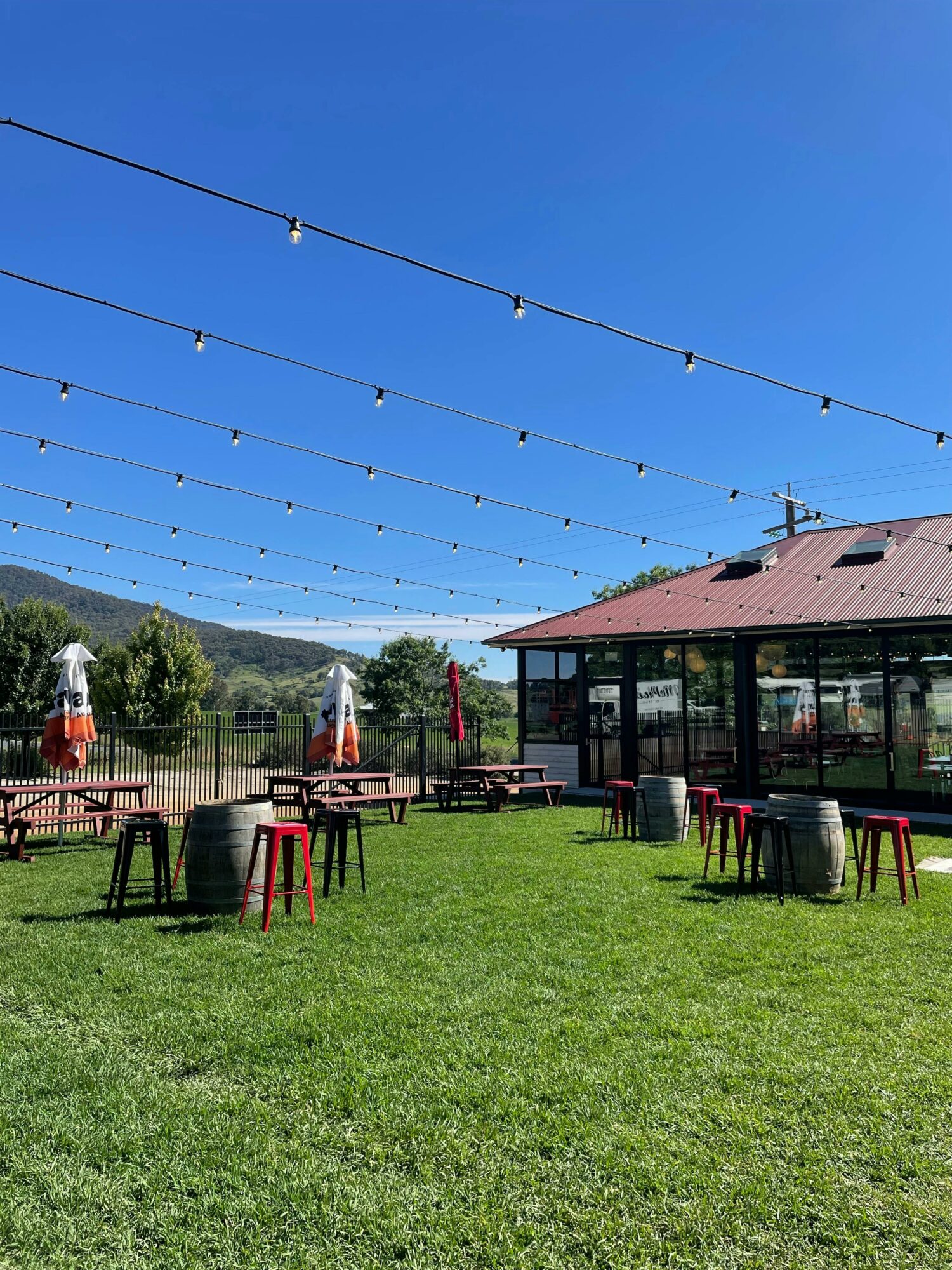 Out door dinning area