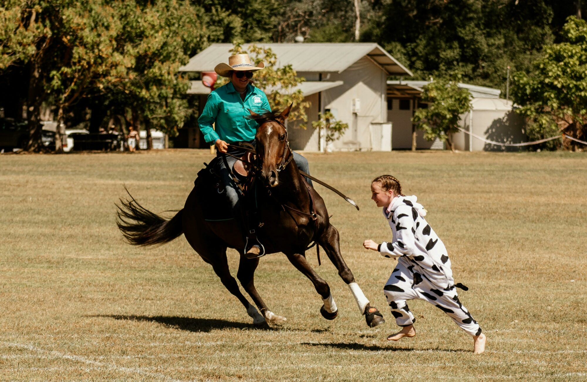 A wide variey of horse events occur at the Mitta Muster