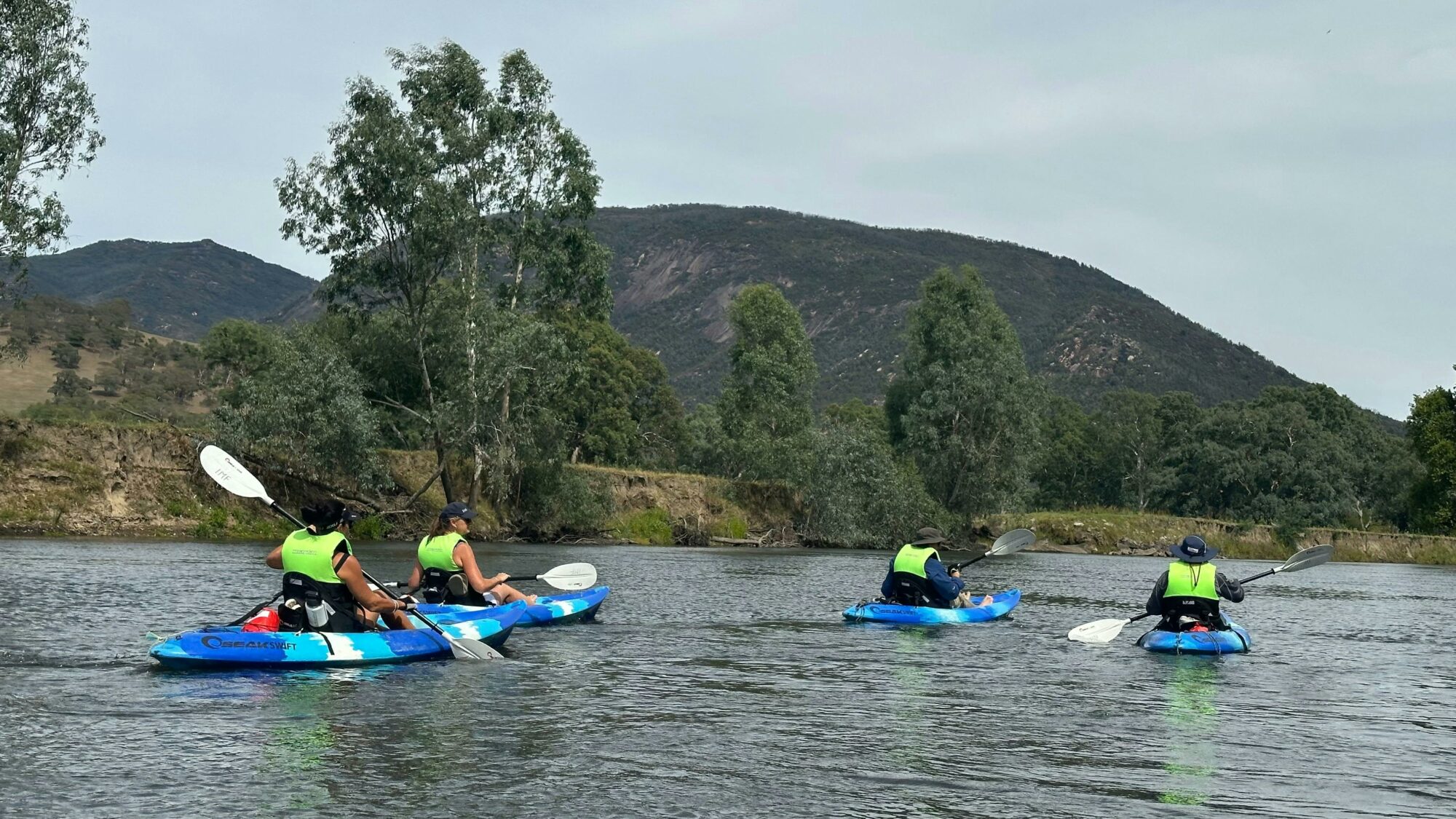 Kayaking the Upper Murray Tintaldra