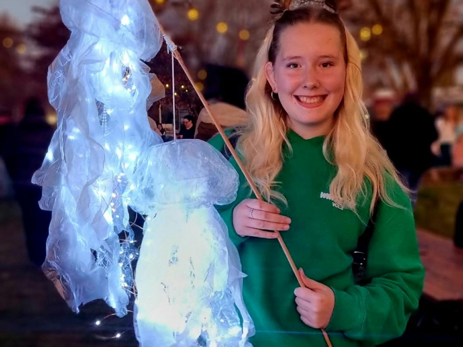 Jelly Fish Lantern Workshop