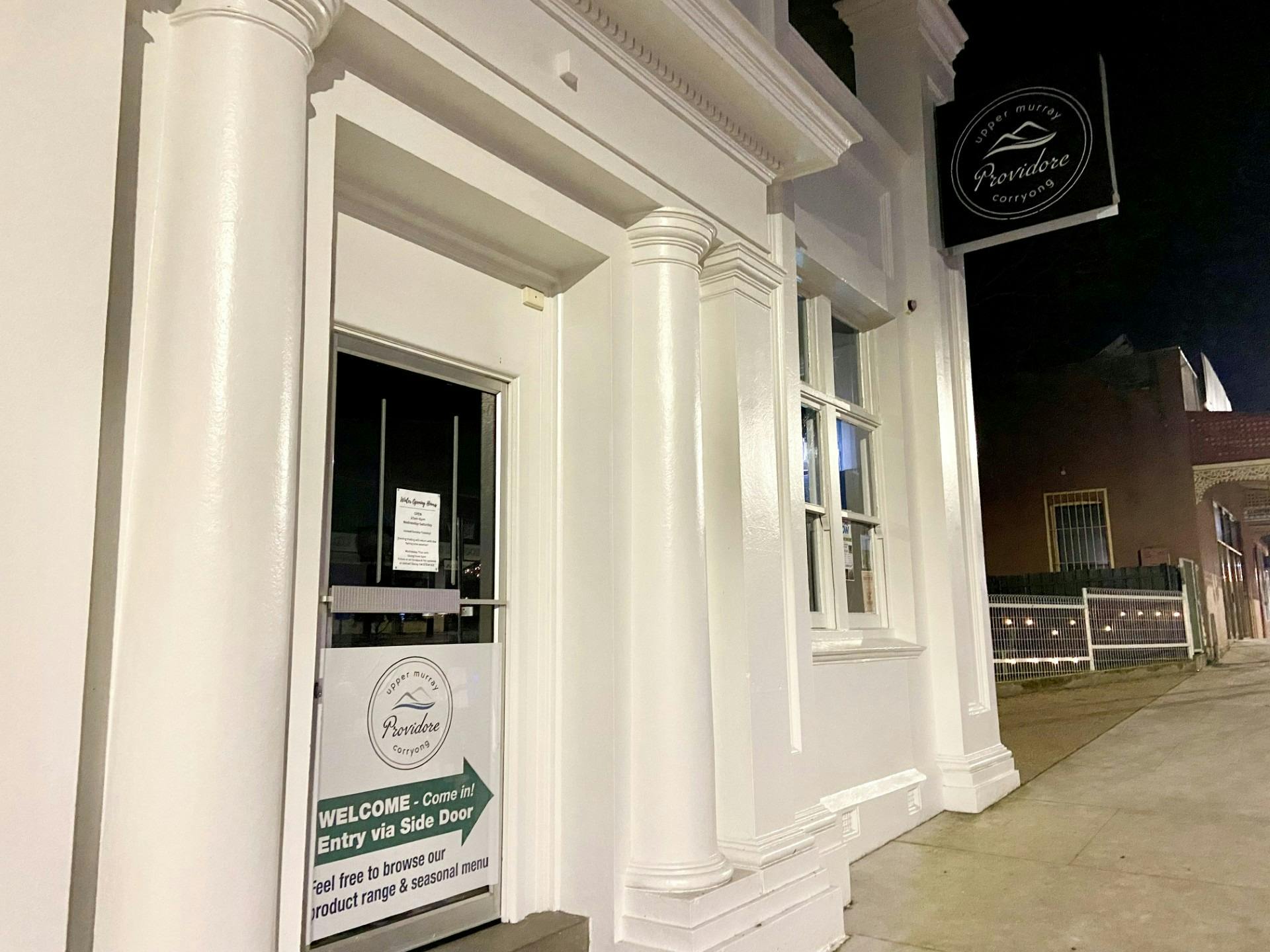 Signage installed