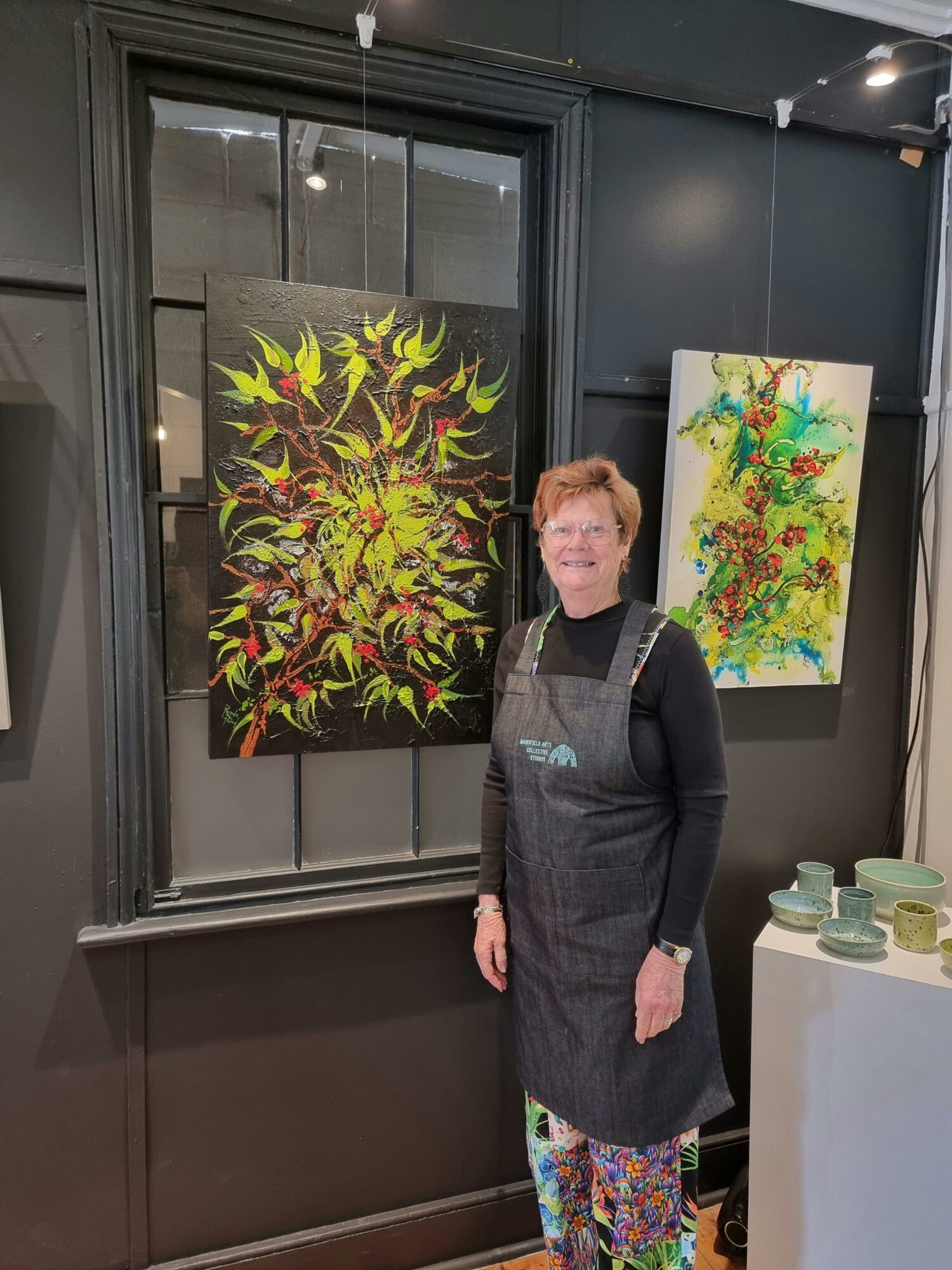 Rhonda and Flame Lily