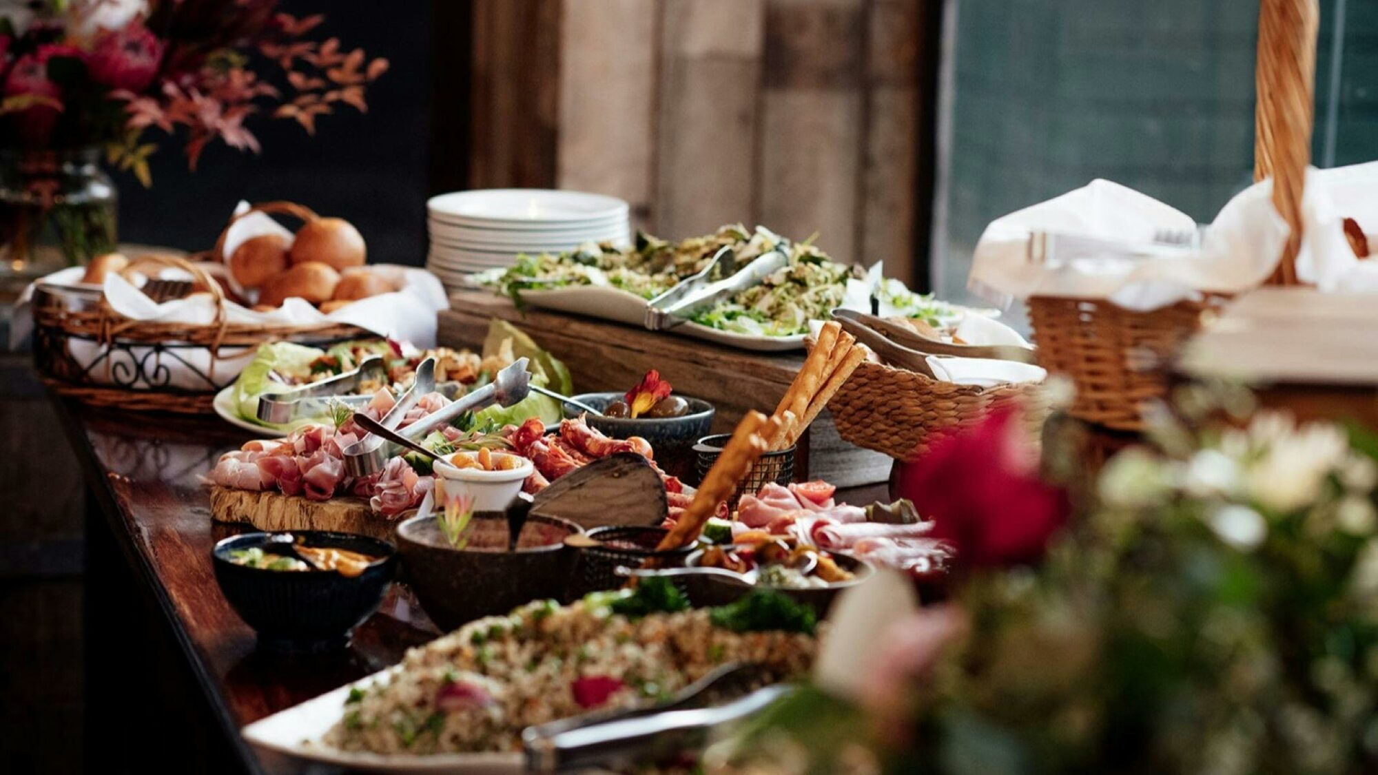 Fathers Day buffet lunch at Flowerdale Estate