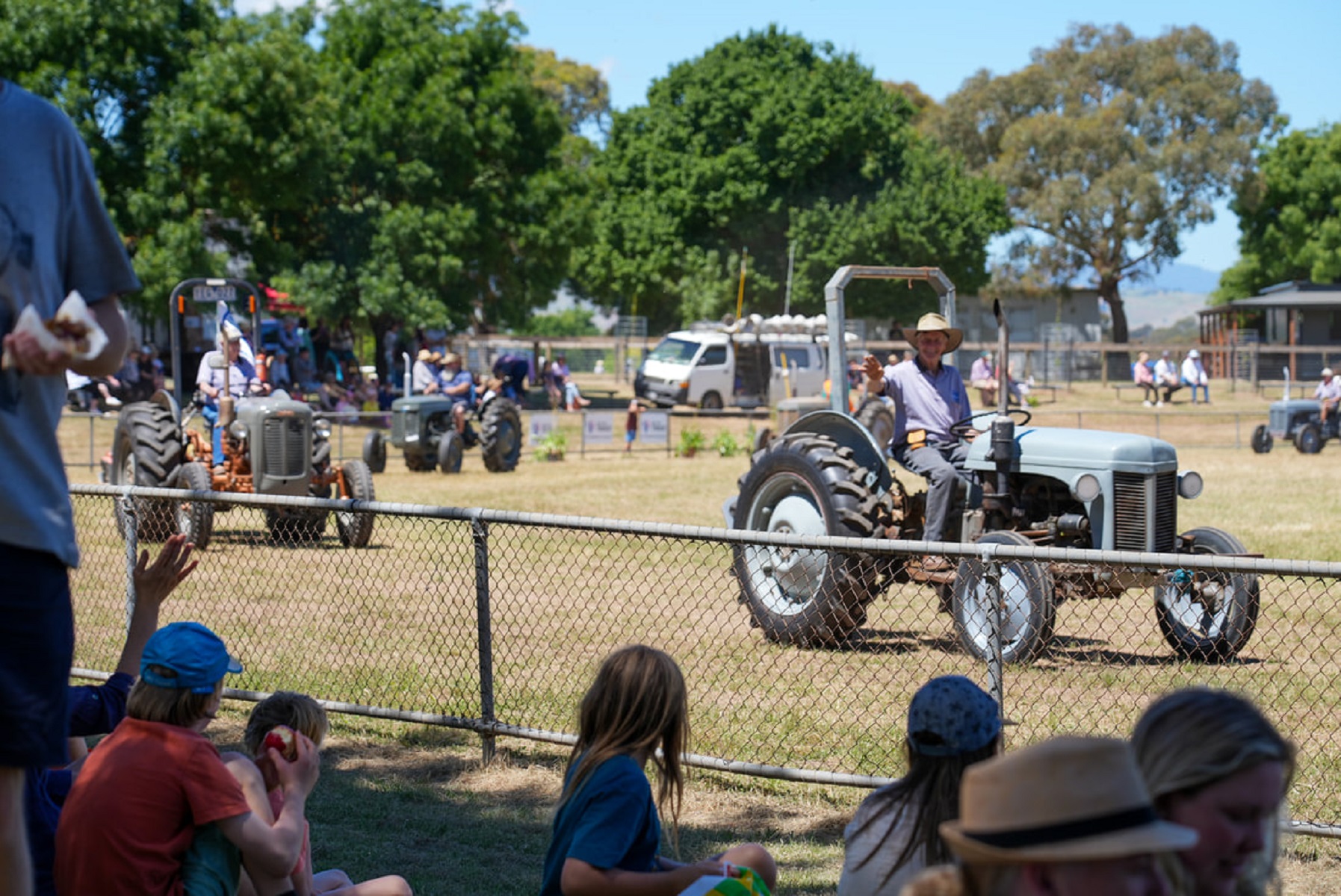 Tractor on Showground