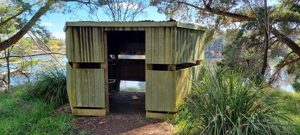 the bird hide lake sambell